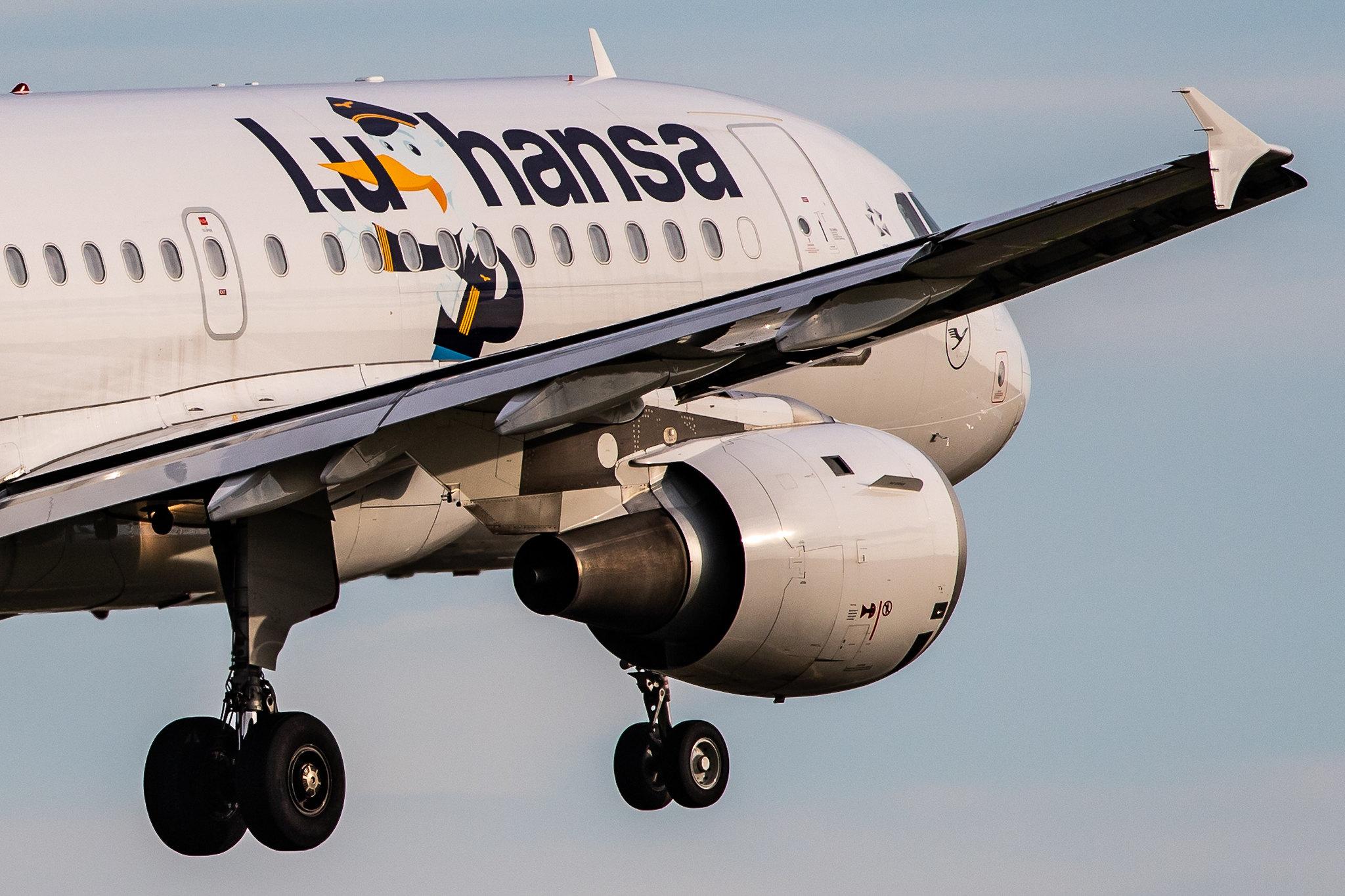 Hamburg Airport: Lufthansa (LH / DLH) |  Livery: Lu Sticker |  Airbus A319-114 A319 | D-AILU | MSN 0744