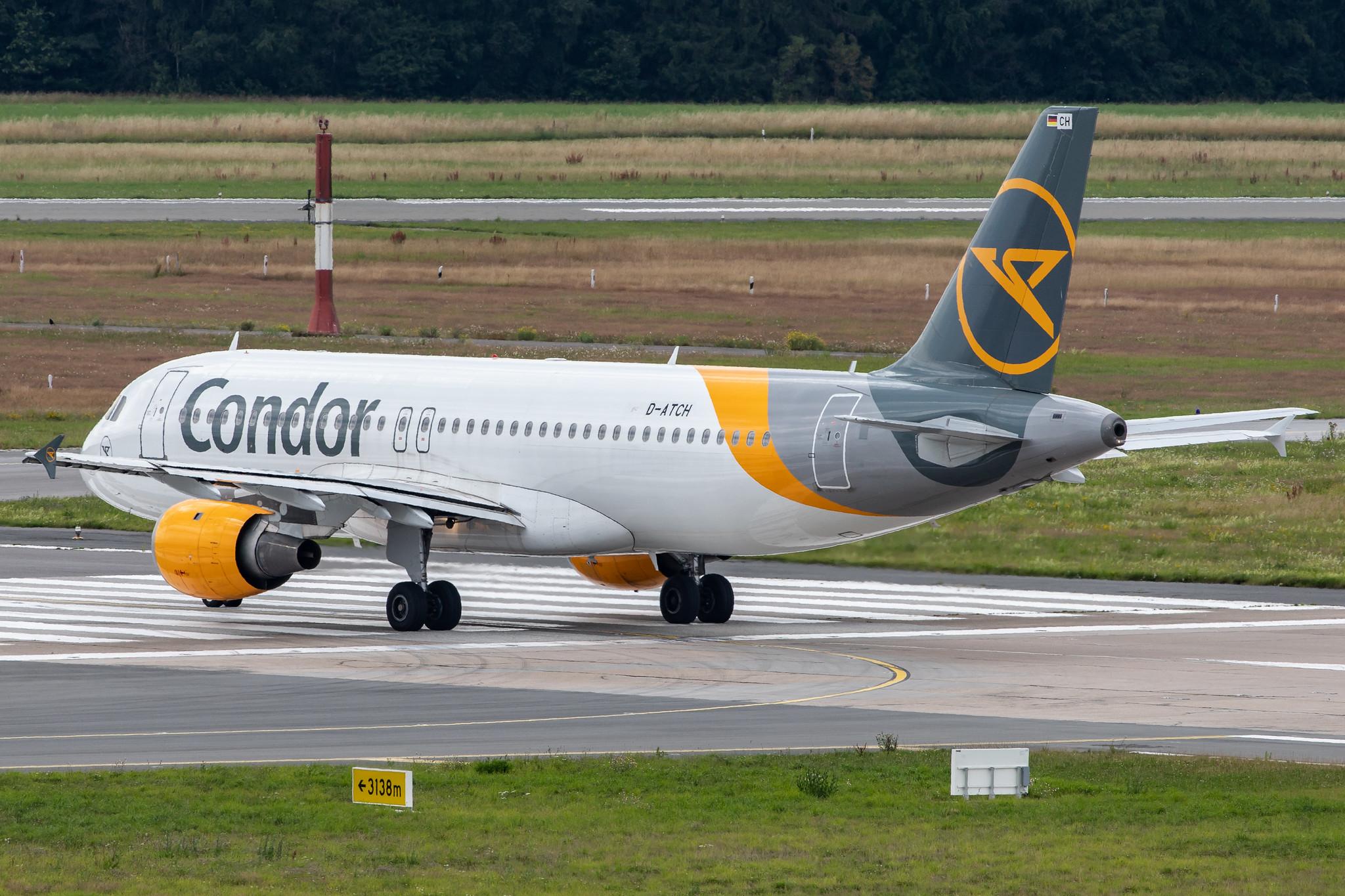 Hamburg Airport: Condor (DE / CFG) |  Airbus A320-212 A320 | D-ATCH | MSN 1437