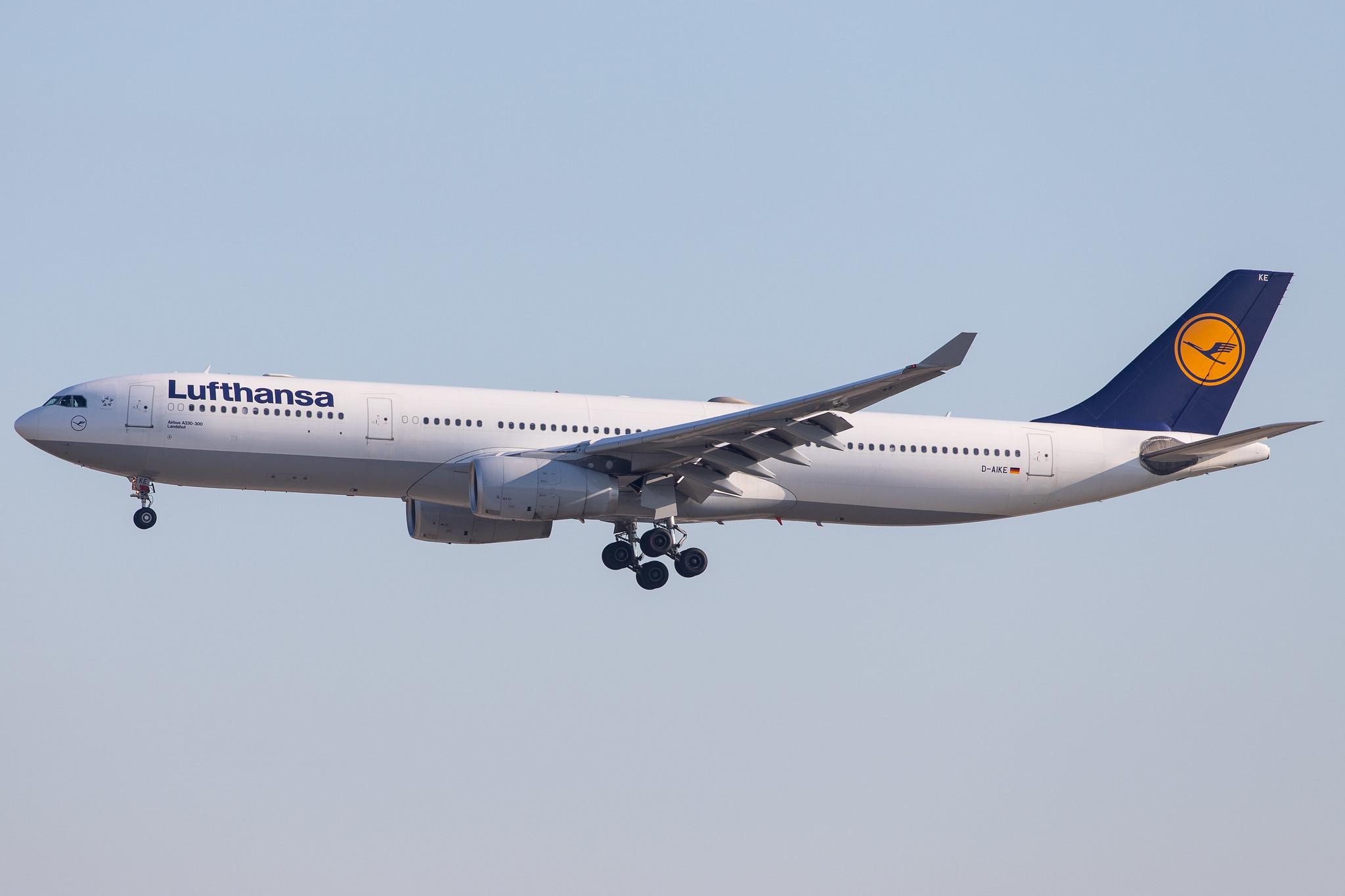 Frankfurt Airport: Lufthansa (LH / DLH) |  Airbus A330-343 A333 | D-AIKE | MSN 0636