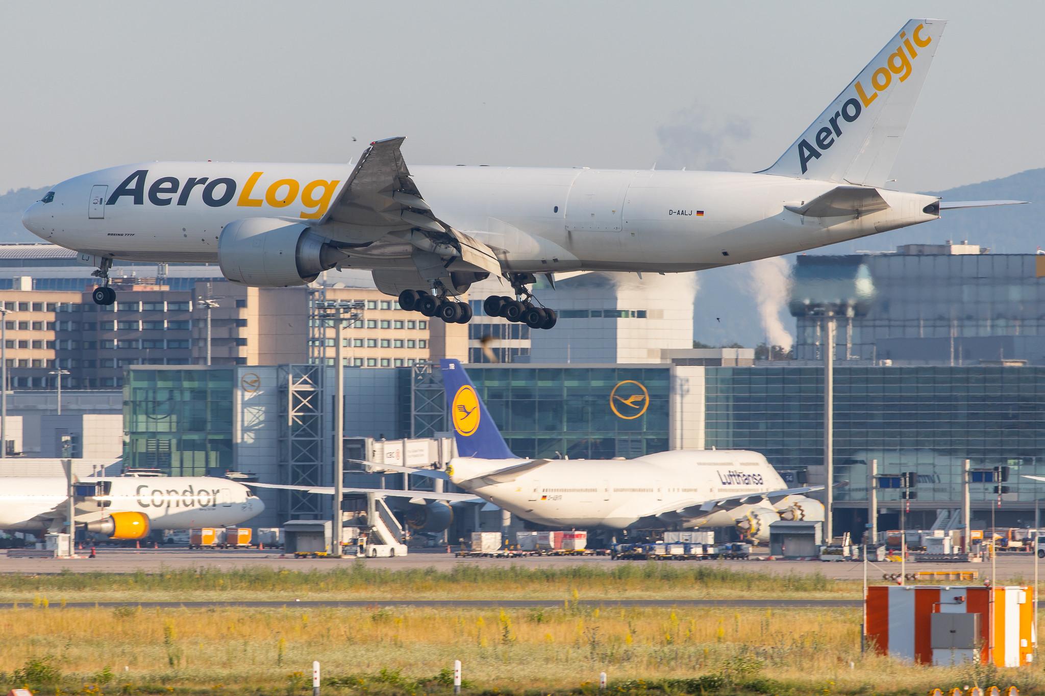 Frankfurt Airport: AeroLogic (3S / BOX) |  Boeing 777-F6N B77L | D-AALJ | MSN 37710