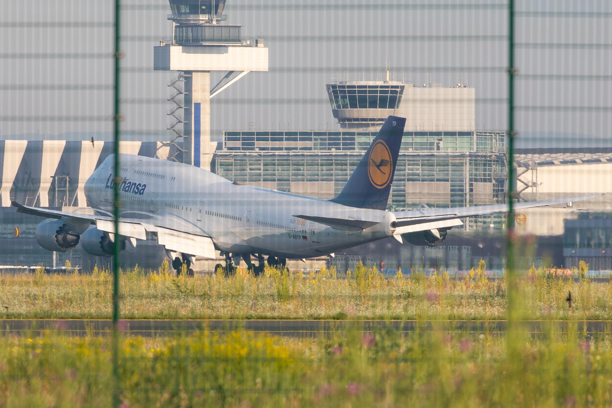 Frankfurt Airport: Lufthansa (LH / DLH) |  Boeing 747-830 B748 | D-ABYP | MSN 37839