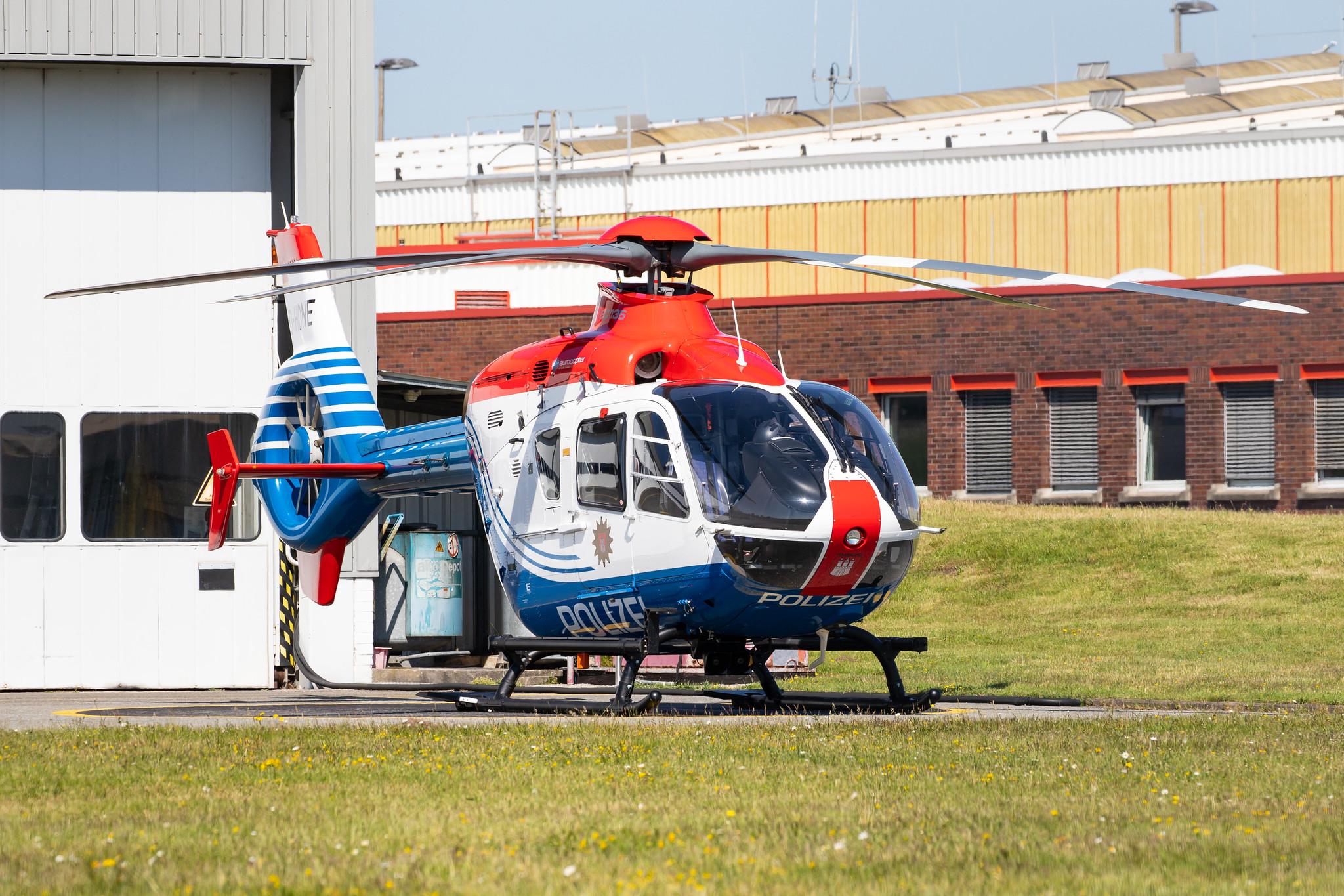 Hamburg Airport: Polizei Hamburg |  Airbus Helicopters H135 EC35 | D-HONE | MSN 0338