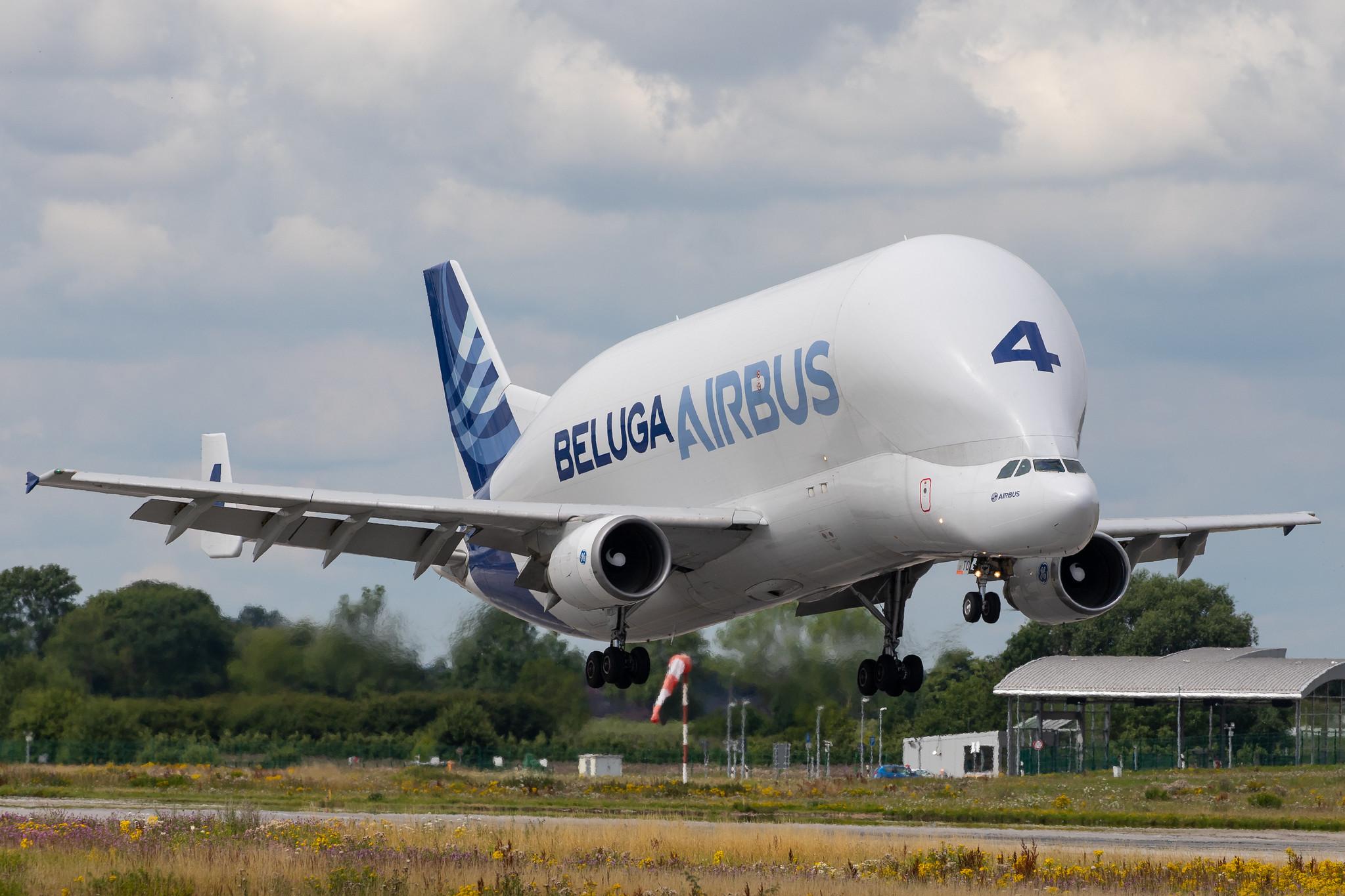 Hamburg Finkenwerder: Airbus Transport International (4Y / BGA) |  Airbus A300-608ST Beluga A3ST | F-GSTD | MSN 776