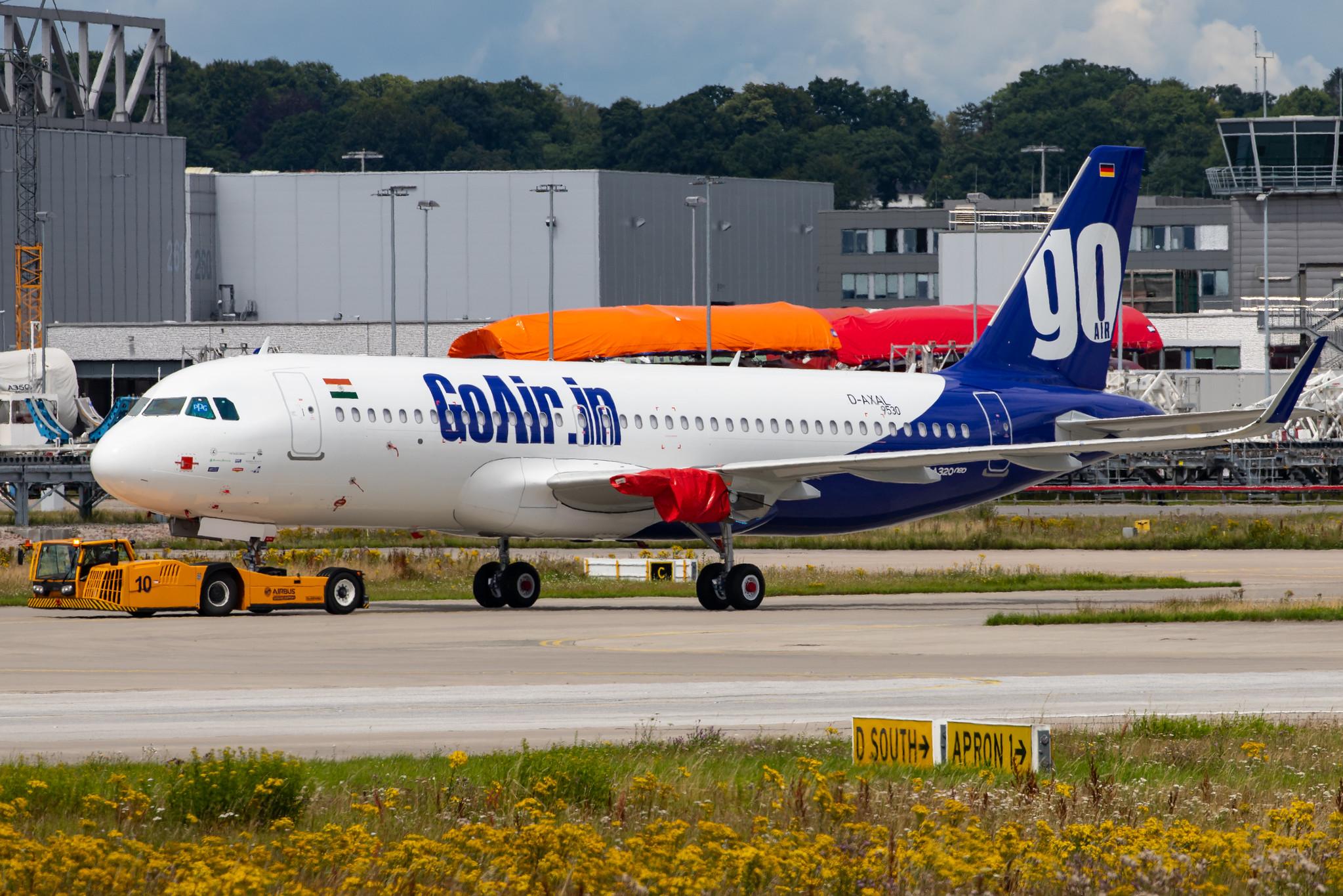 Hamburg Finkenwerder: GoAir (G8 / GOW) | Operator: Go Air |  Airbus A320-271N A20N | D-AXAL  | MSN 9530
