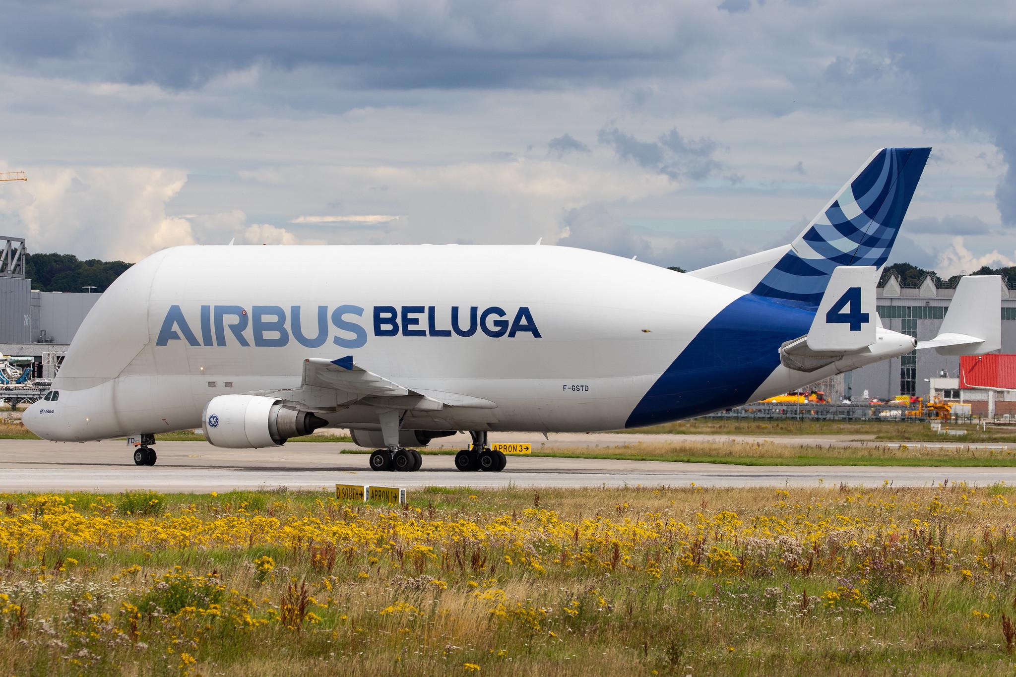 Hamburg Finkenwerder: Airbus Transport International (4Y / BGA) |  Airbus A300-608ST Beluga A3ST | F-GSTD | MSN 776