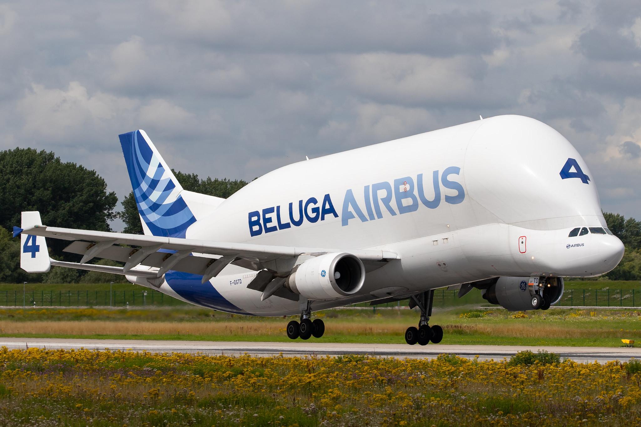 Hamburg Finkenwerder: Airbus Transport International (4Y / BGA) |  Airbus A300-608ST Beluga A3ST | F-GSTD | MSN 776