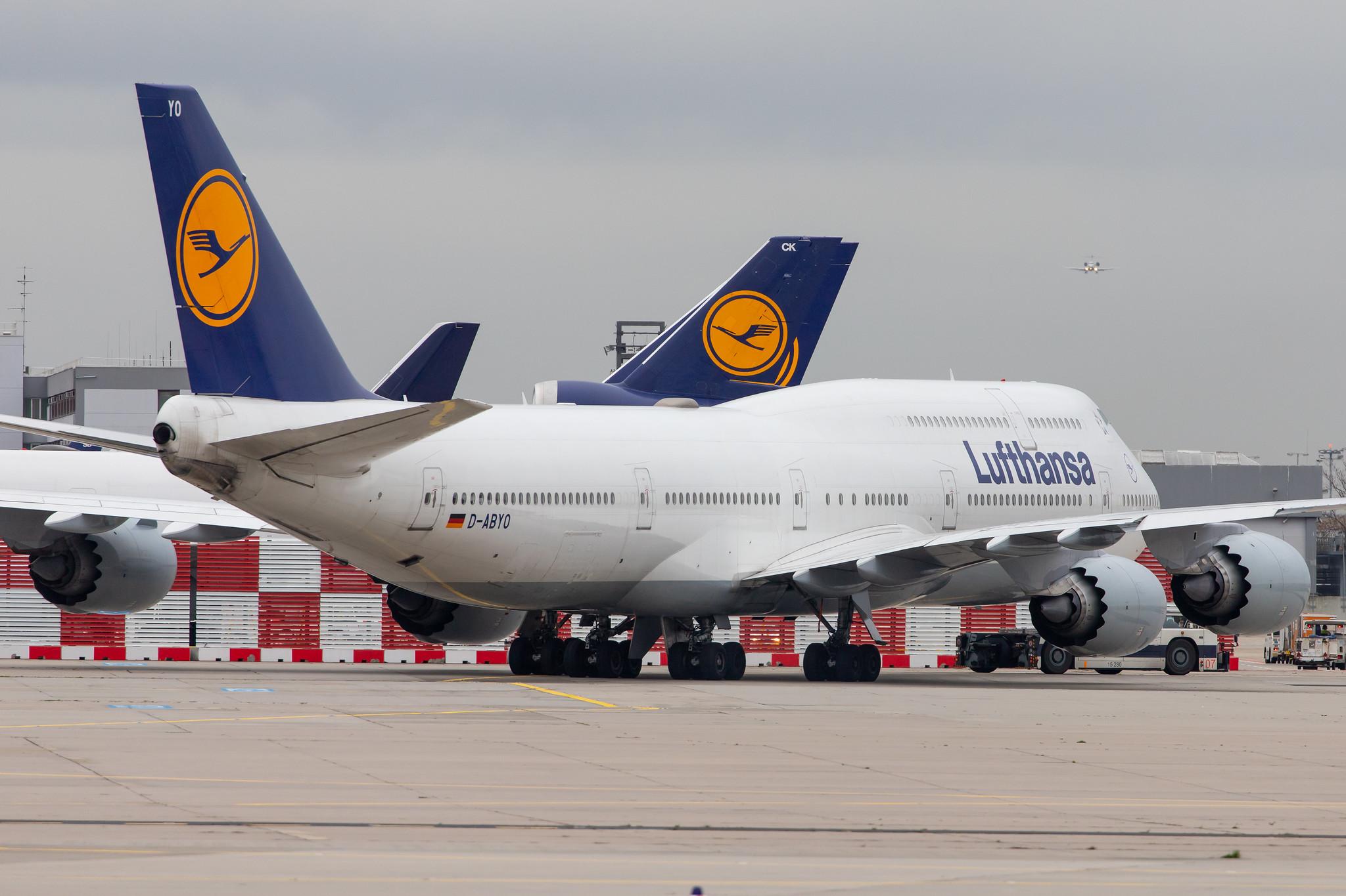 Frankfurt Airport: Lufthansa (LH / DLH) |  Boeing 747-830 B748 | D-ABYO | MSN 37841
