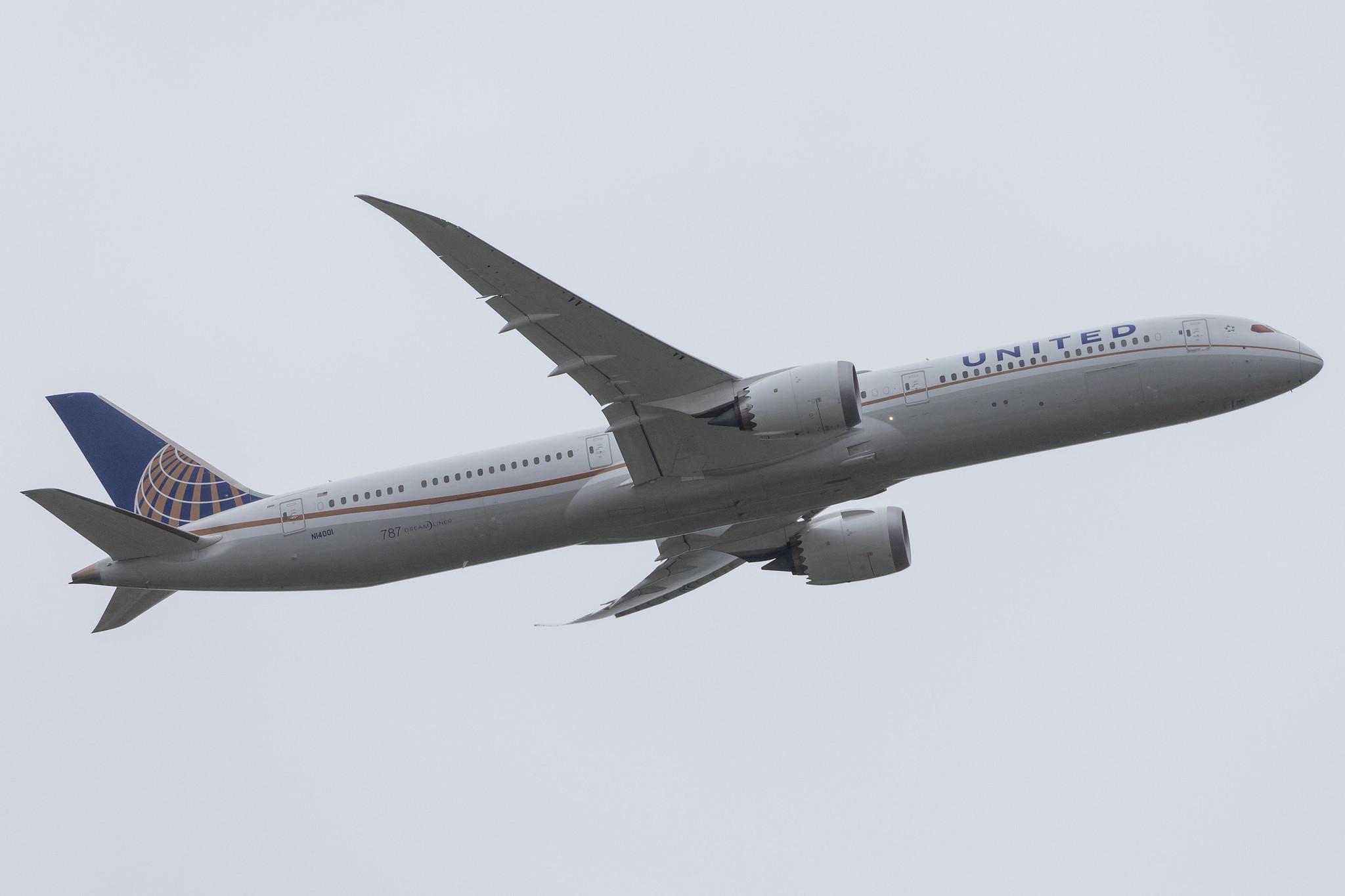 Frankfurt Airport: United Airlines (UA / UAL) |  Boeing 787-10 Dreamliner B78X | N14001 | MSN 40936