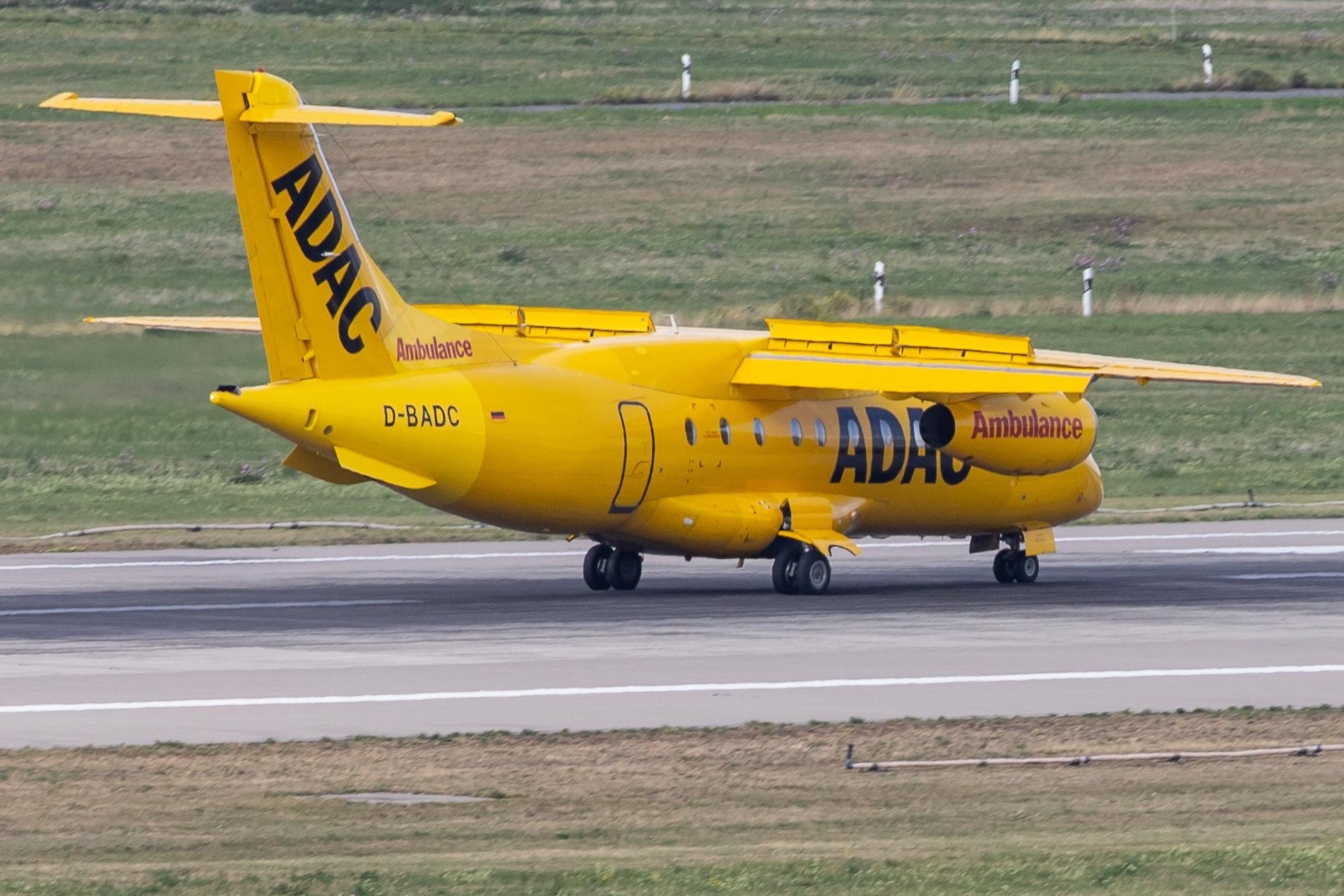 Düsseldorf Airport: ADAC / Aero-Dienst (/ ADN) |  Dornier 328-310 JET J328 | D-BADC | MSN 3216