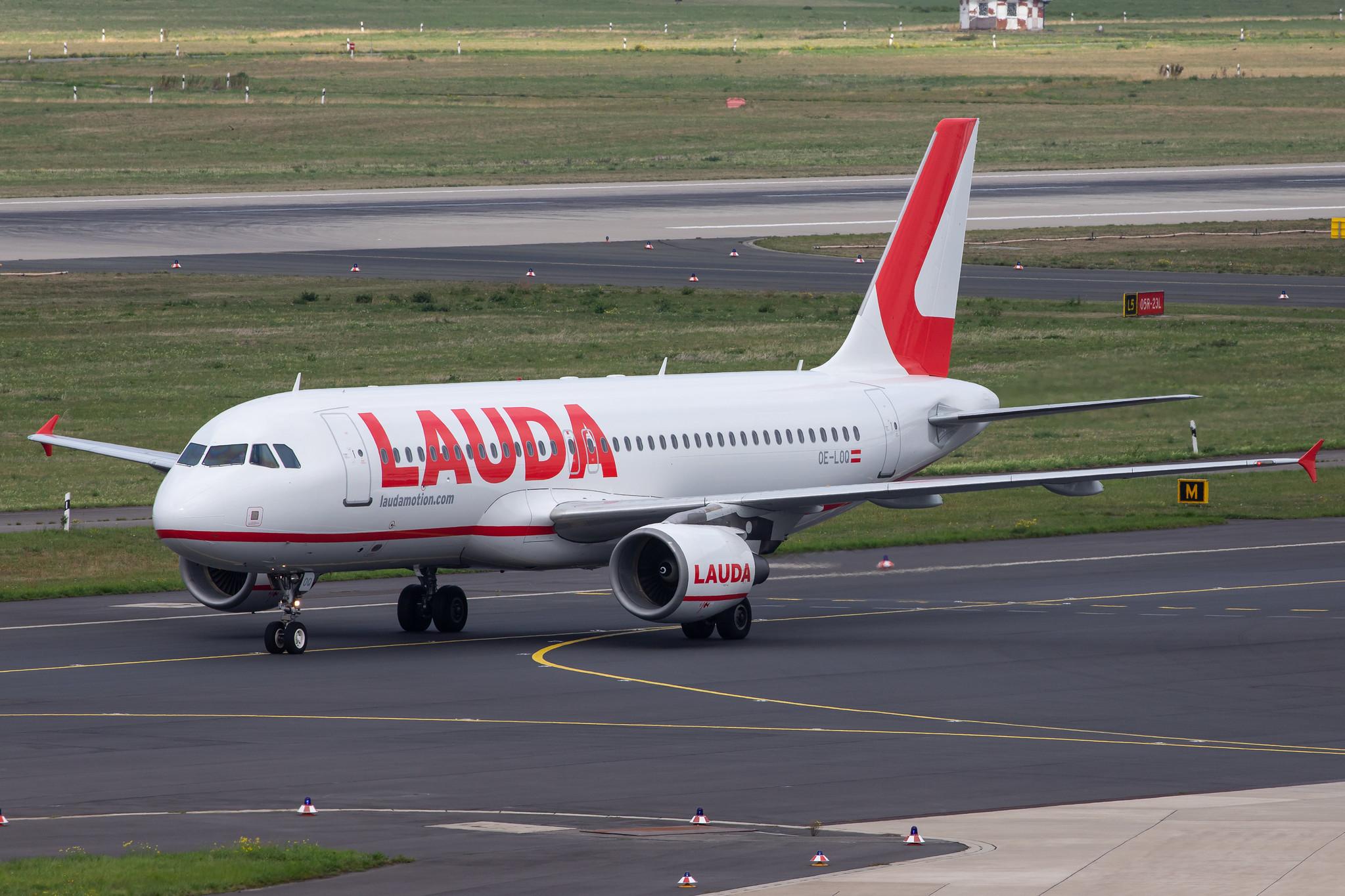 Düsseldorf Airport: Laudamotion (OE / LDM) |  Airbus A320-214 A320 | OE-LOQ | MSN 3131