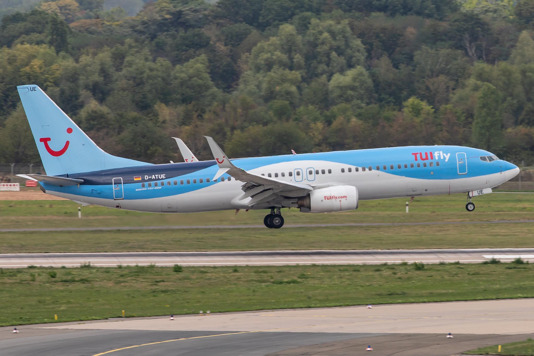 Düsseldorf Airport: TUI (X3 / TUI) | Operator: TUI fly |  Boeing 737-8K5 B738 | D-ATUE | MSN 34686