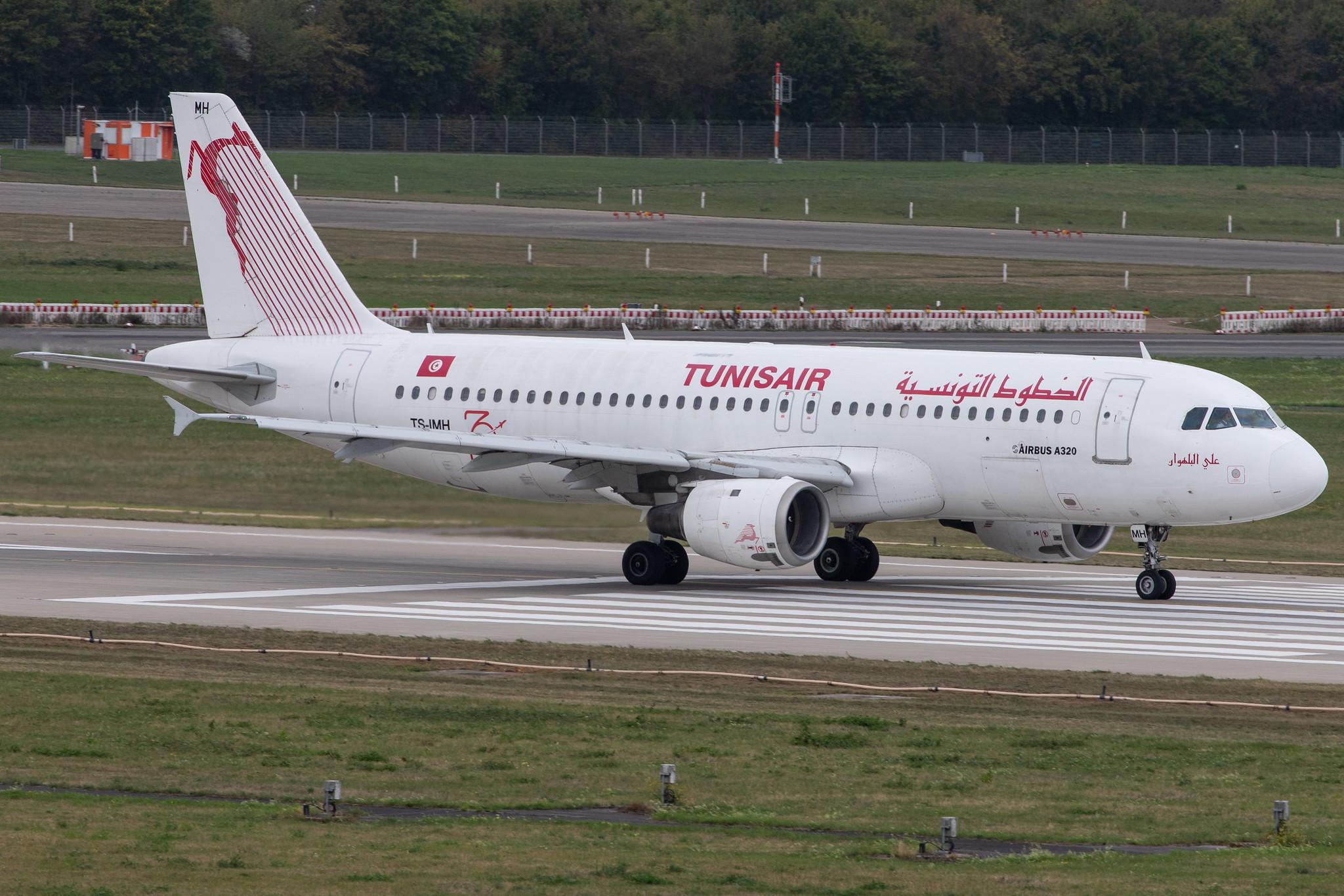 Düsseldorf Airport: Tunisair (TU / TAR) |  Airbus A320-211 A320 | TS-IMH | MSN 0402