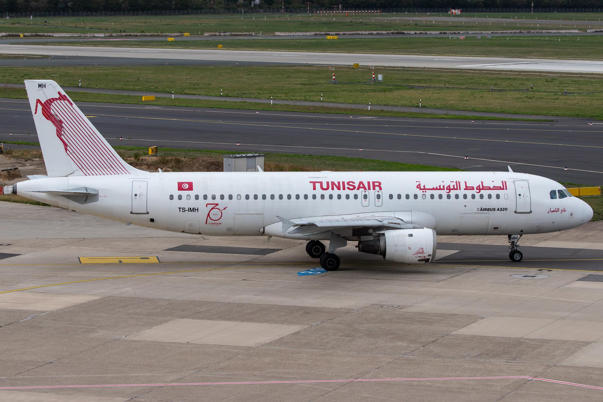 Düsseldorf Airport: Tunisair (TU / TAR) |  Airbus A320-211 A320 | TS-IMH | MSN 0402
