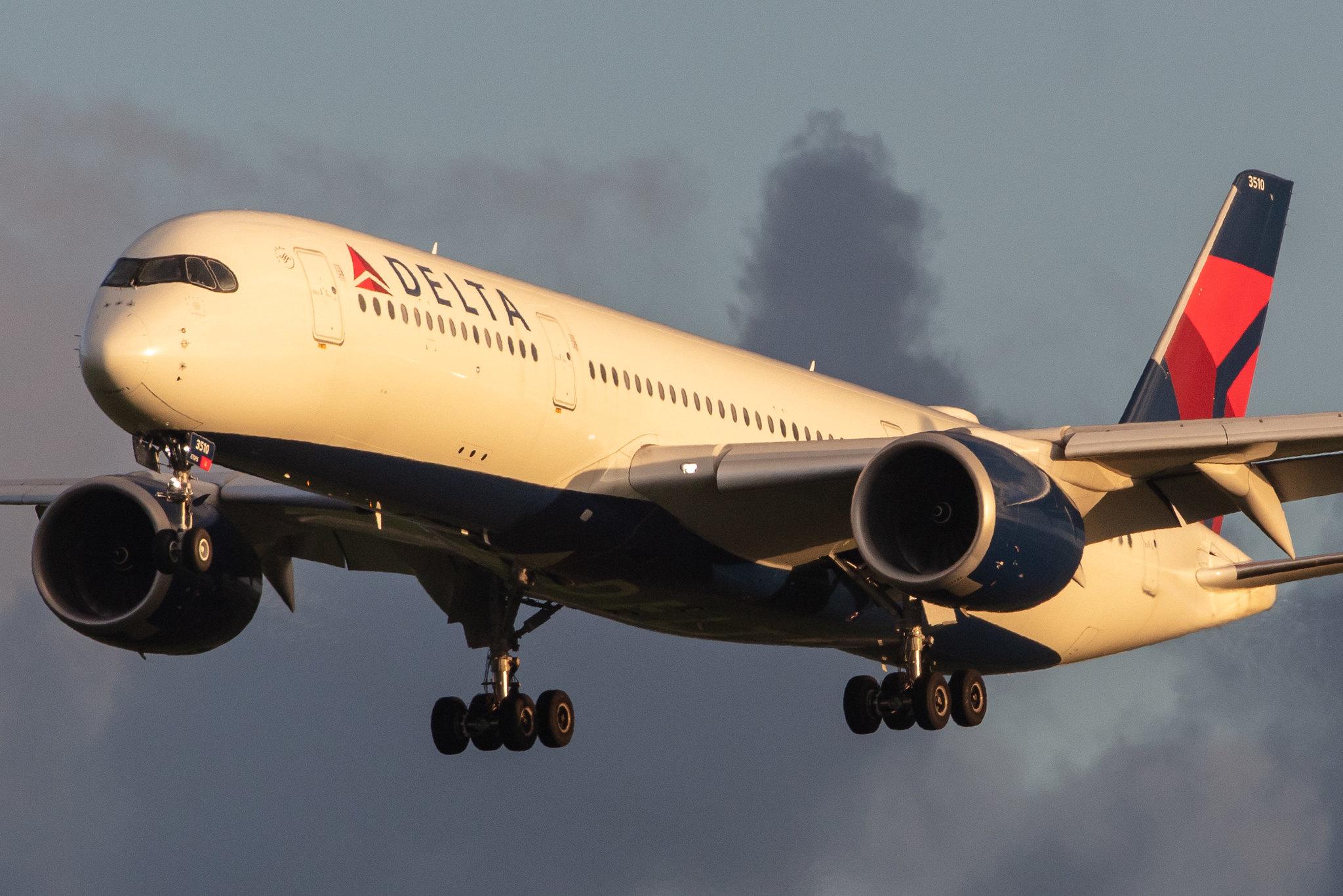 Amsterdam Airport Schiphol: Delta Air Lines (DL / DAL) |  Airbus A350-941 A359 | N510DN | MSN 204