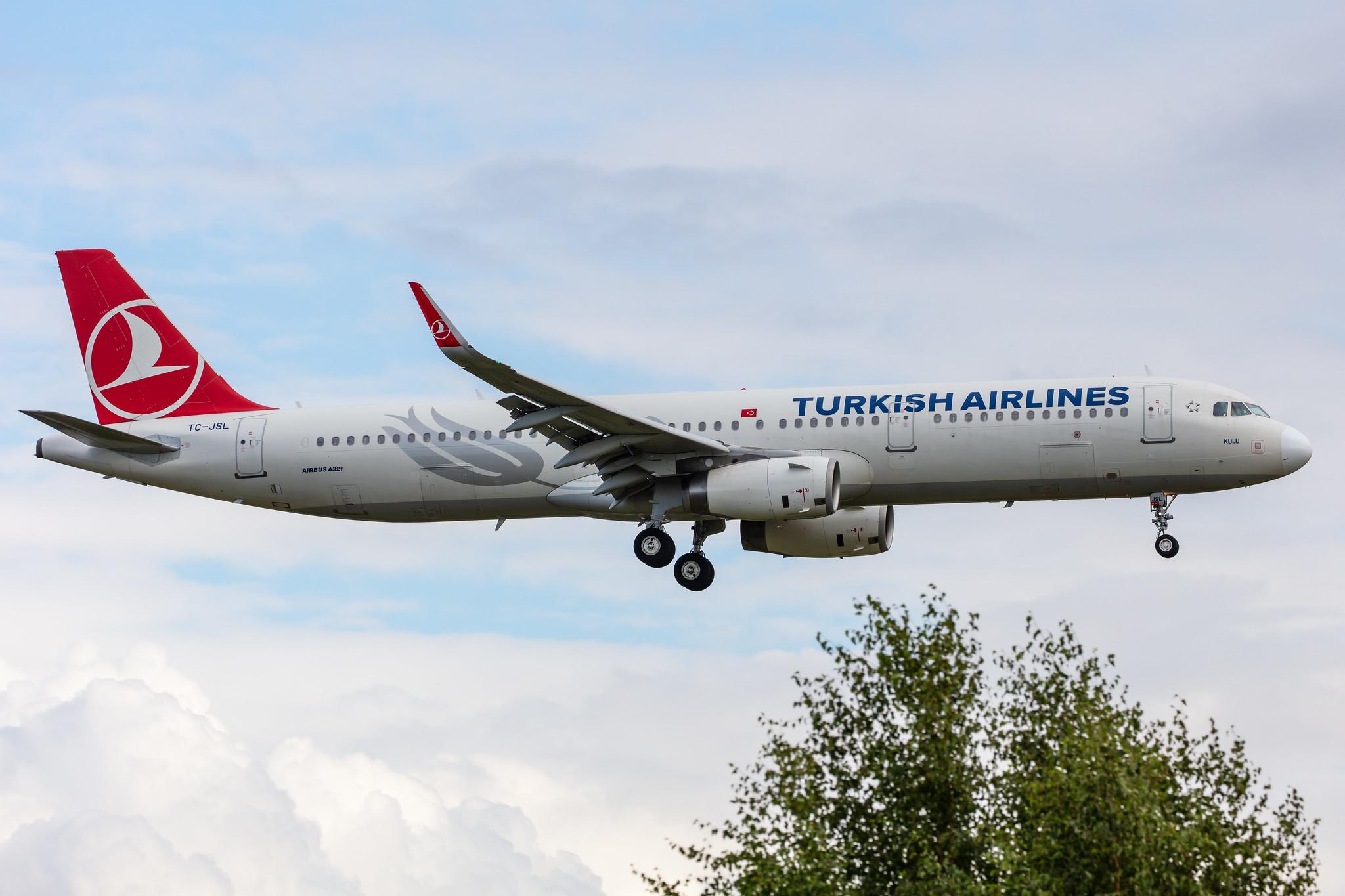 Hamburg Airport: Turkish Airlines (TK / THY) |  Airbus A321-231 A321 | TC-JSL | MSN 5667