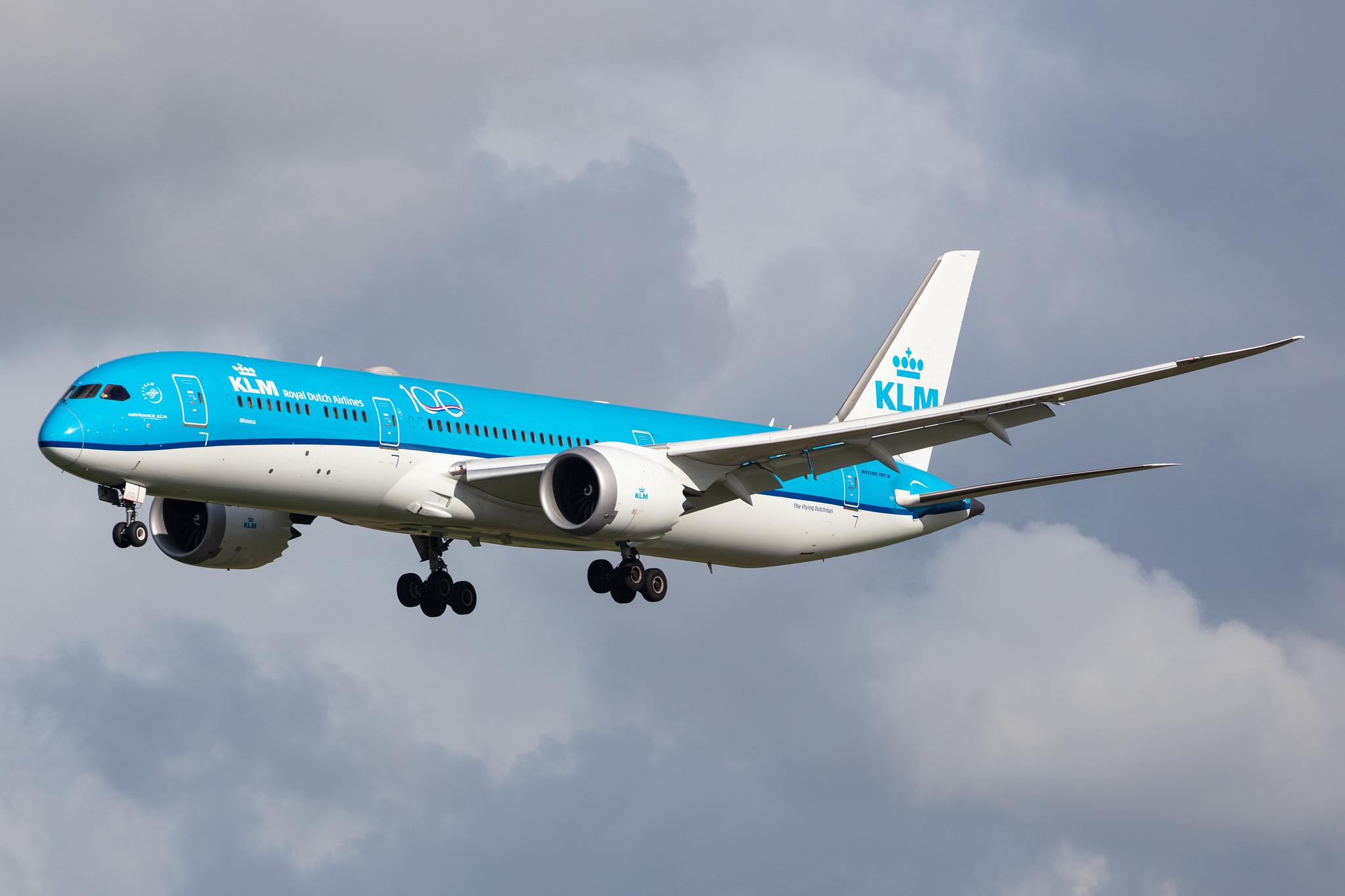 Amsterdam Airport Schiphol: KLM (KL / KLM) |  Boeing 787-9 Dreamliner B789 | PH-BHG | MSN 38766