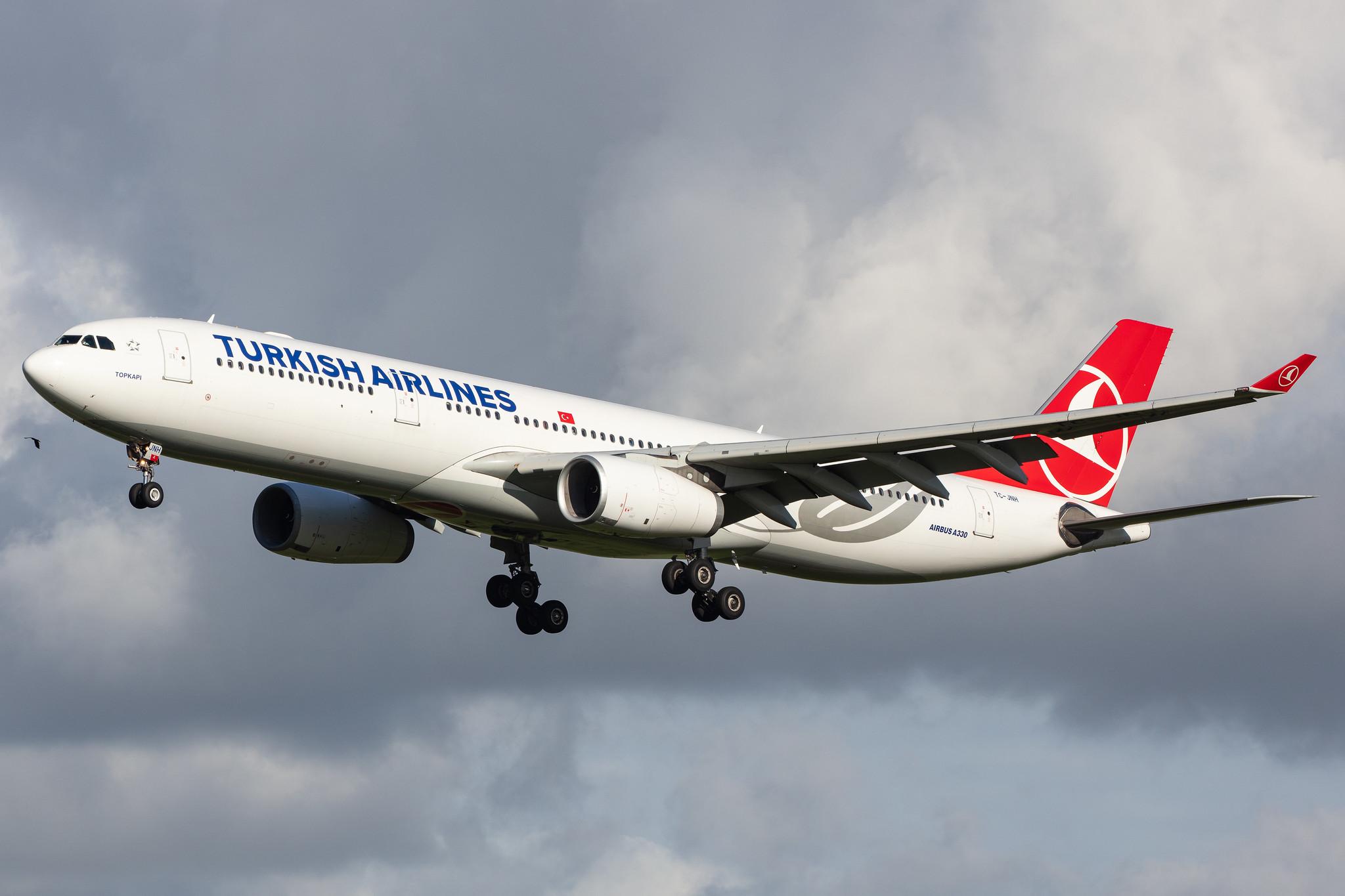 Amsterdam Airport Schiphol: Turkish Airlines (TK / THY) |  Airbus A330-343 A333 | TC-JNH | MSN 1150