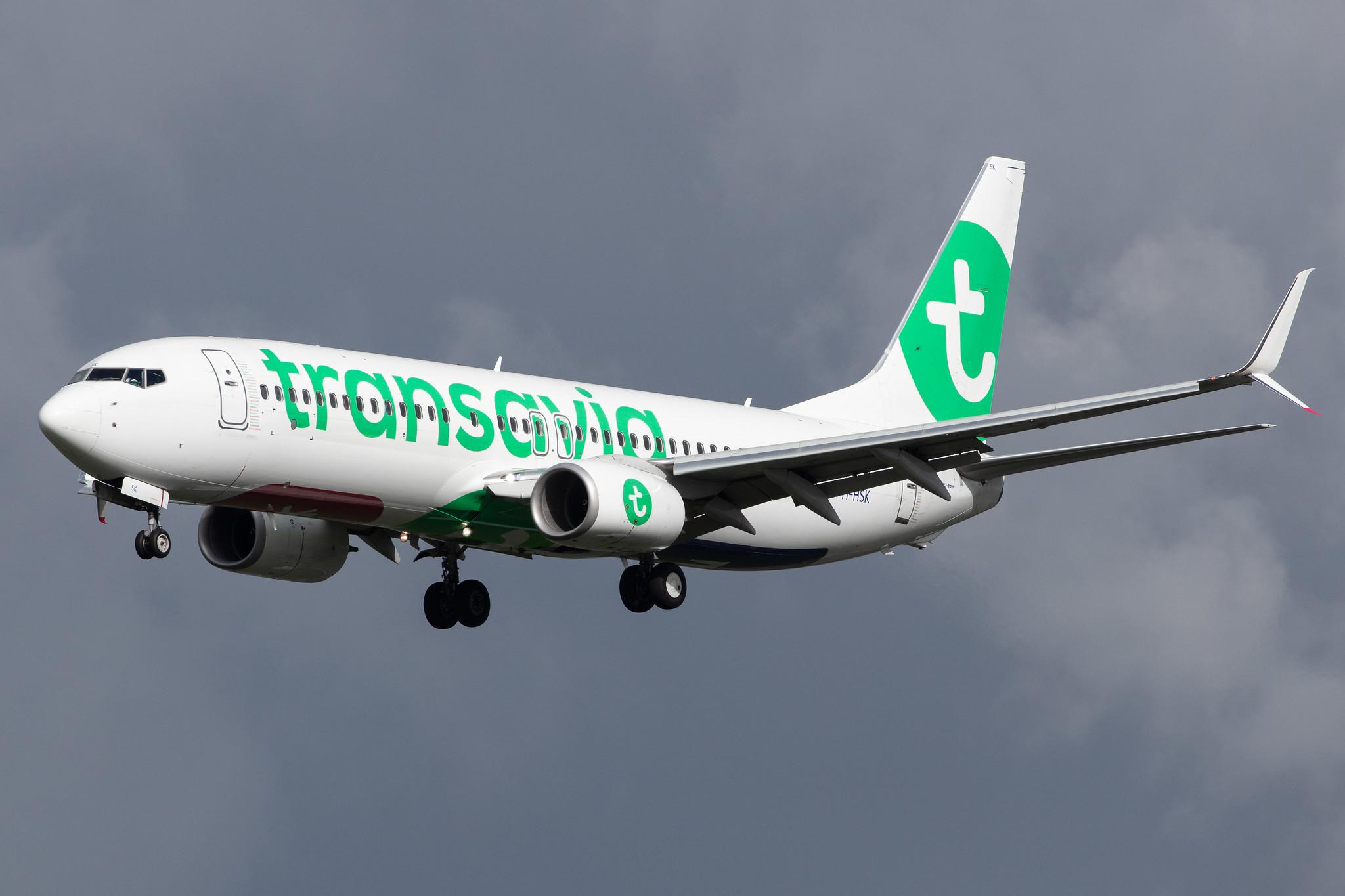 Amsterdam Airport Schiphol: Transavia (HV / TRA) |  Boeing 737-8K2 B738 | PH-HSK | MSN 41330