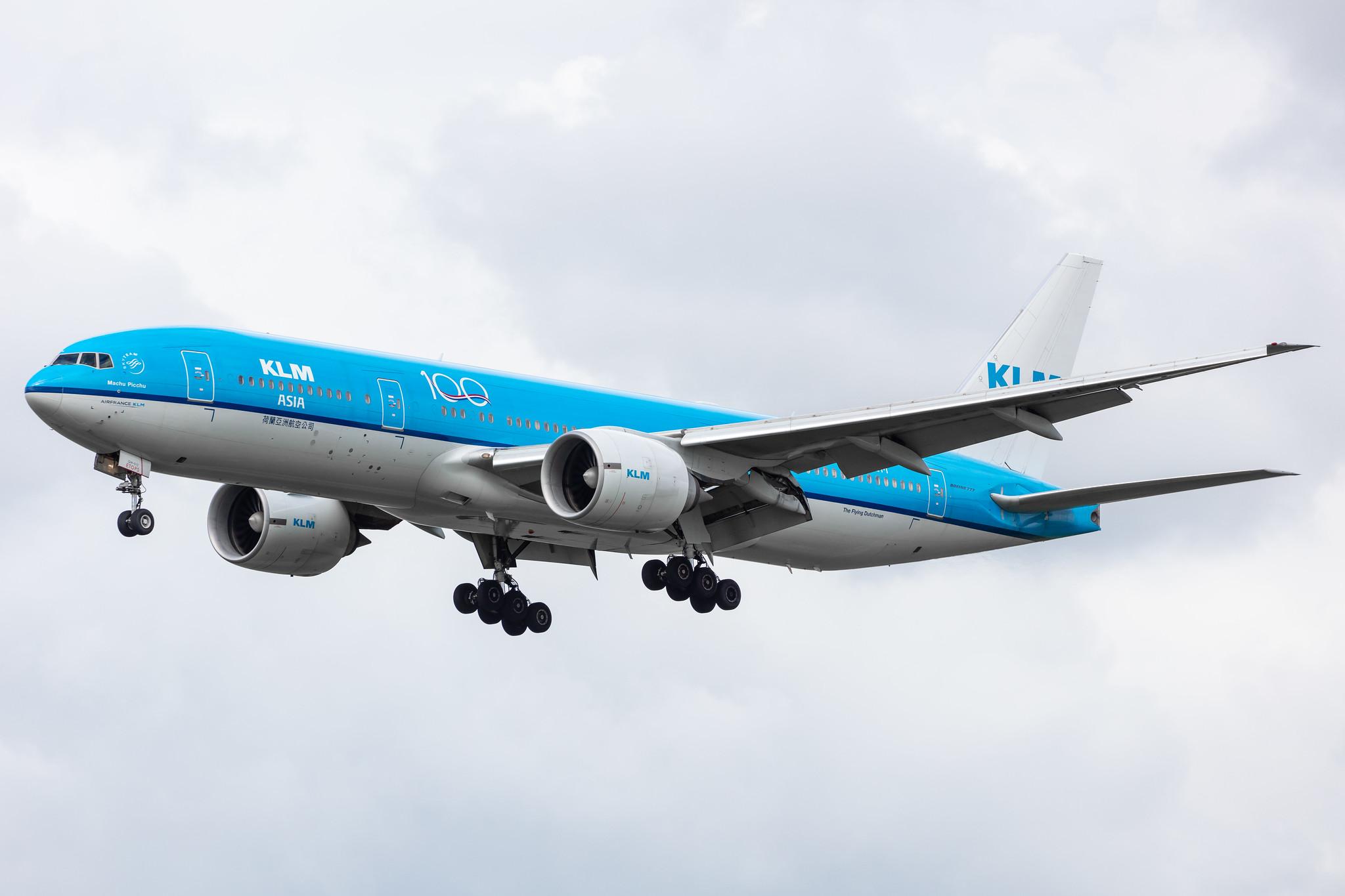 Amsterdam Airport Schiphol: KLM (KL / KLM) |  Boeing 777-206(ER) B772 | PH-BQM | MSN 34712