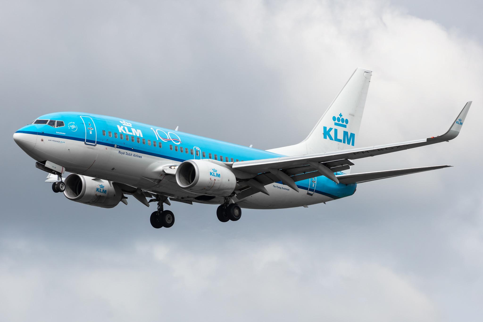 Amsterdam Airport Schiphol: KLM (KL / KLM) |  Boeing 737-7K2 B737 | PH-BGX | MSN 38635