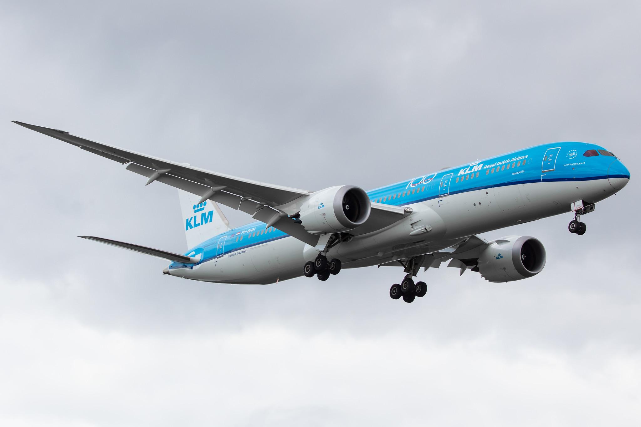 Amsterdam Airport Schiphol: KLM (KL / KLM) |  Boeing 787-9 Dreamliner B789 | PH-BHM | MSN 38776