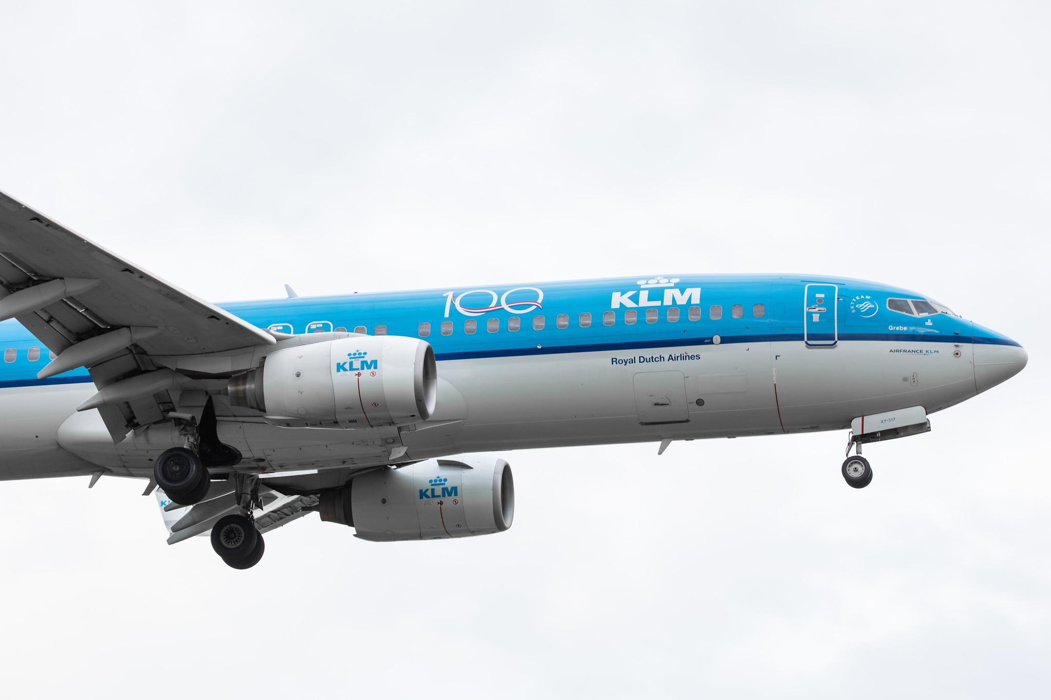 Amsterdam Airport Schiphol: KLM (KL / KLM) |  Boeing 737-8K2 B738 | PH-BXY | MSN 30372