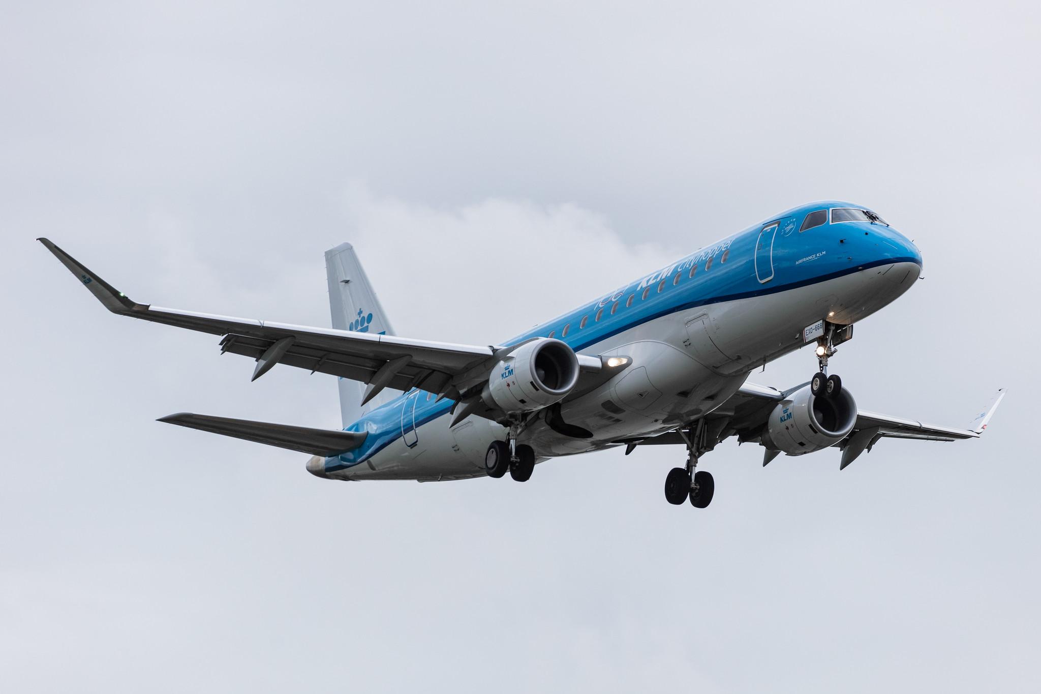 Amsterdam Airport Schiphol: KLM (KL / KLM) | Operator: KLM Cityhopper |  Embraer E175STD E75L | PH-EXO | MSN 17000668