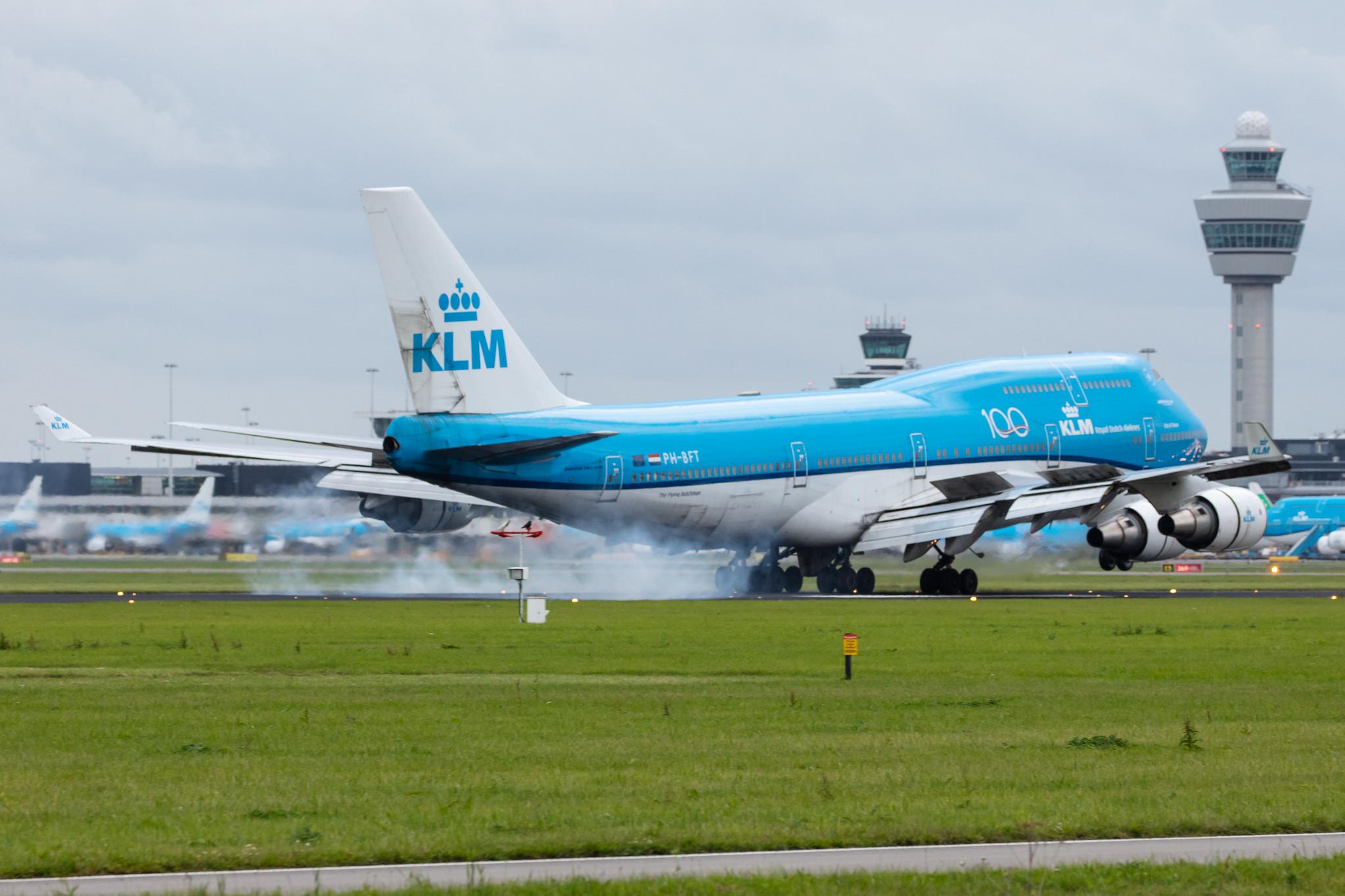Amsterdam Airport Schiphol: KLM (KL / KLM) |  Boeing 747-406(M) B744 | PH-BFT | MSN 28459