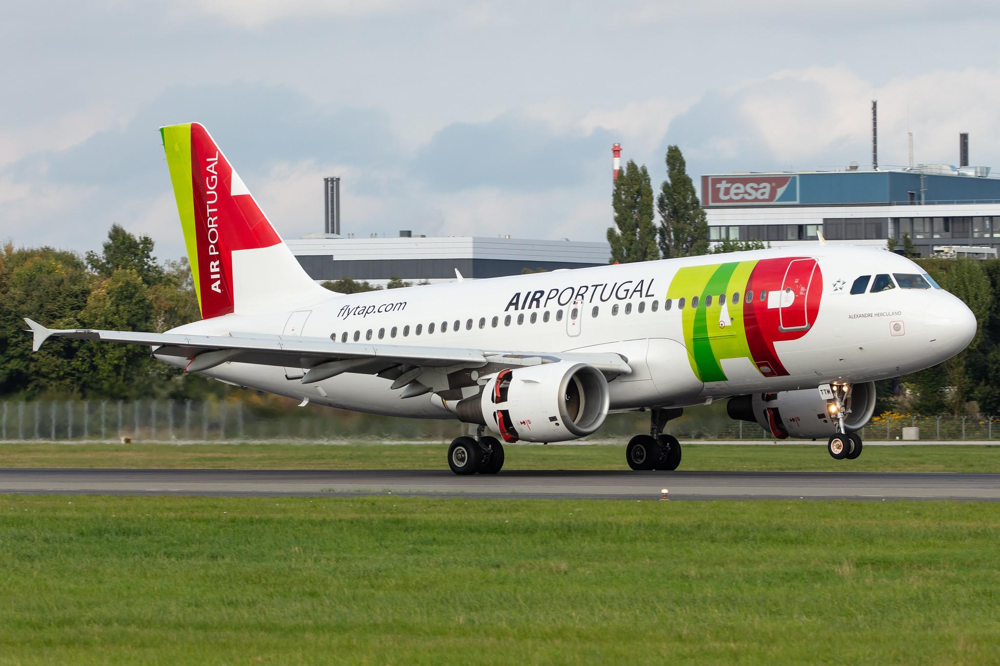 Hamburg Airport: TAP Air Portugal (TP / TAP) |  Airbus A319-111 A319 | CS-TTM | MSN 1106
