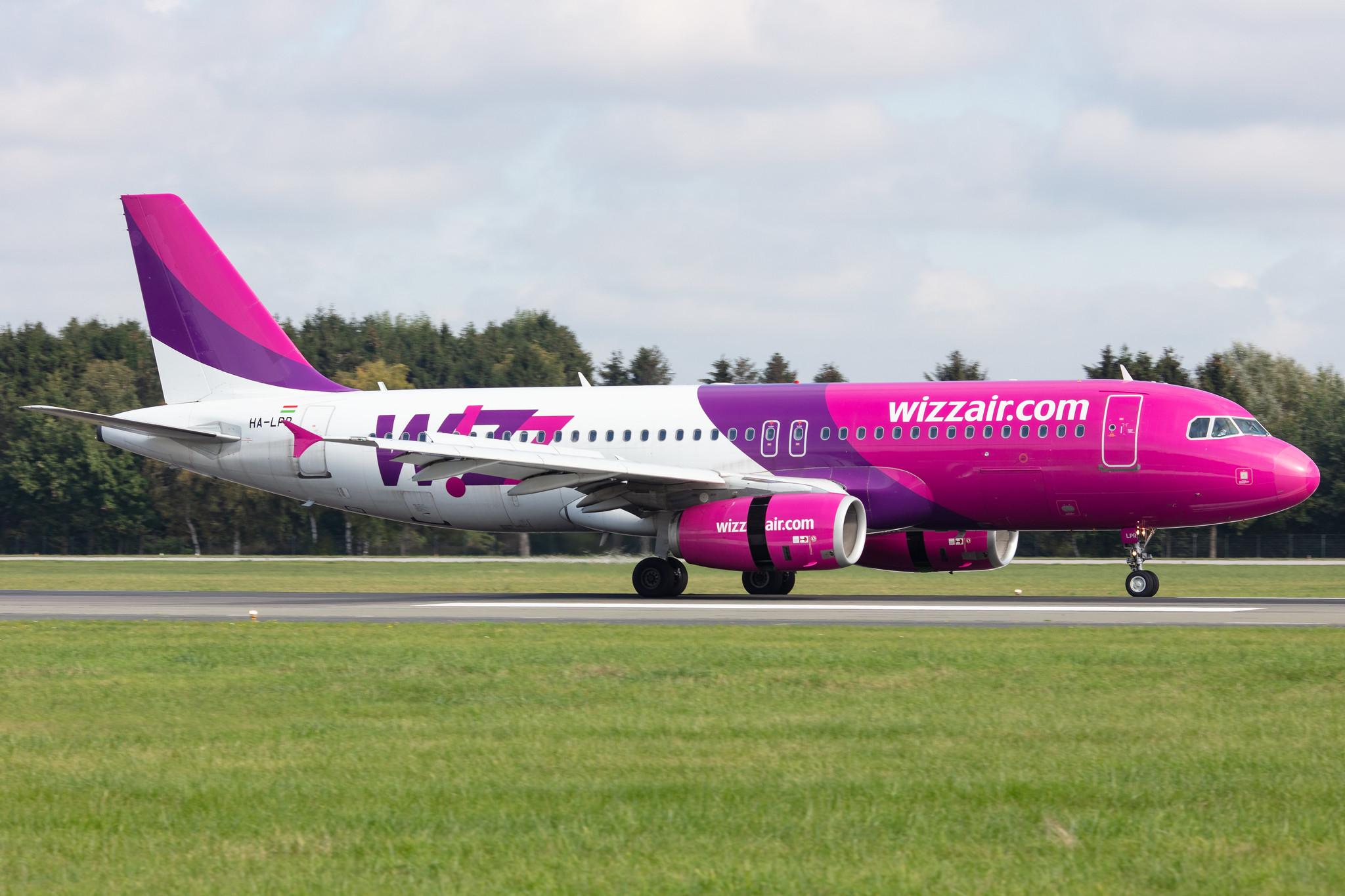 Hamburg Airport: Wizz Air (W6 / WZZ) |  Airbus A320-232 A320 | HA-LPR | MSN 3430