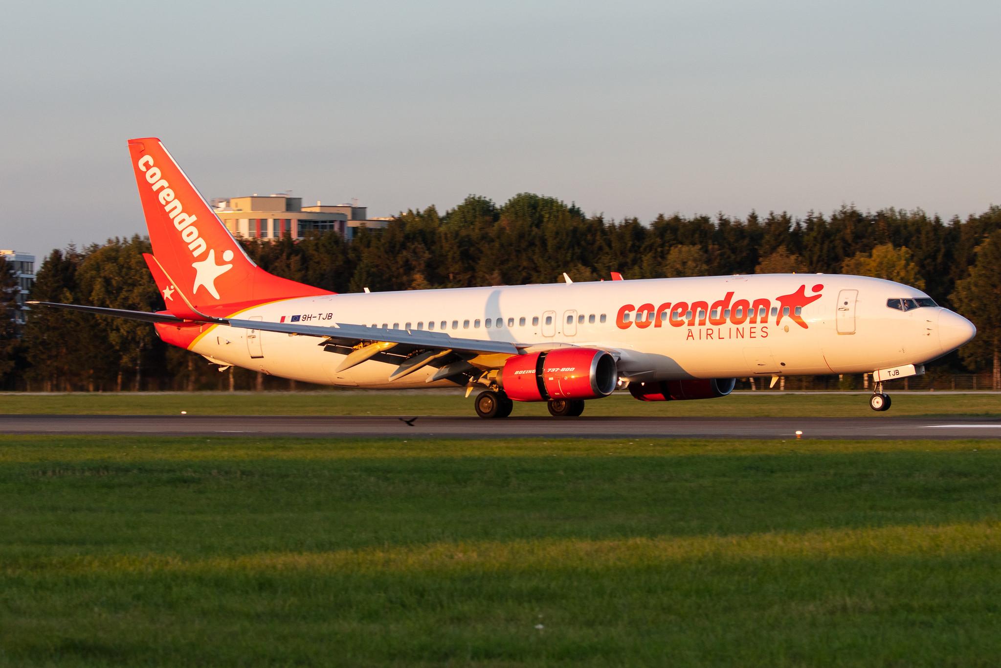 Hamburg Airport: Corendon Airlines (XC / CAI) | Operator: Corendon Airlines Europe |  Boeing 737-8FH B738 | 9H-TJB | MSN 35093