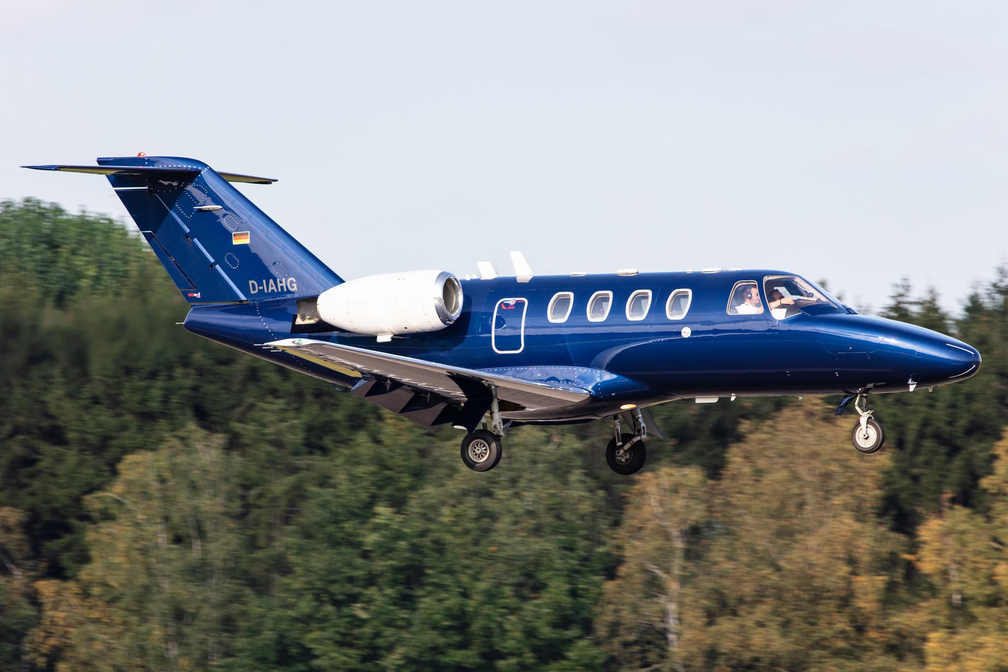 Hamburg Airport: Private owner |  Cessna 525 CitationJet CJ1 C525 | D-IAHG | MSN 525-0126