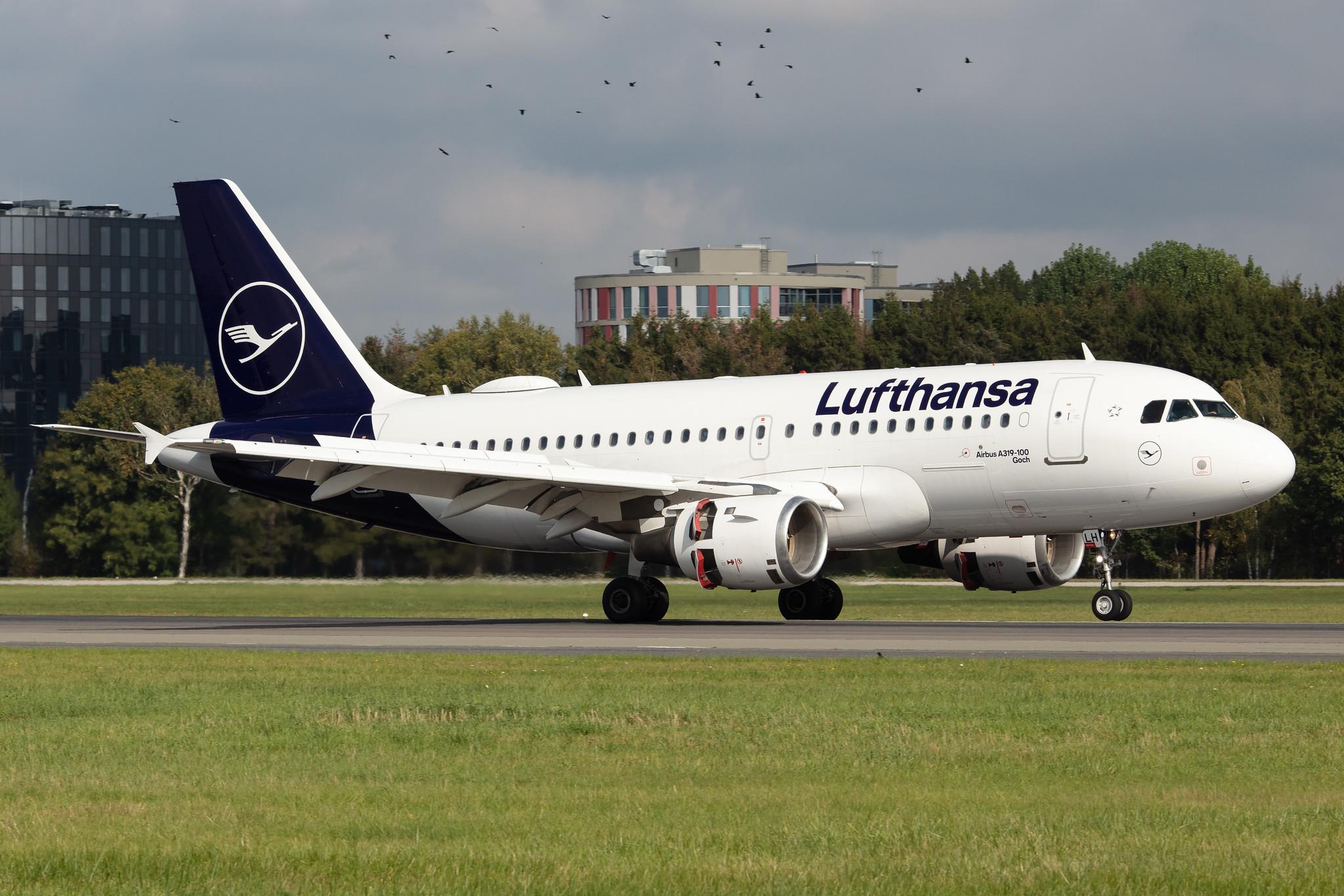 Hamburg Airport: Lufthansa (LH / DLH) |  Airbus A319-114 A319 | D-AILH | MSN 0641