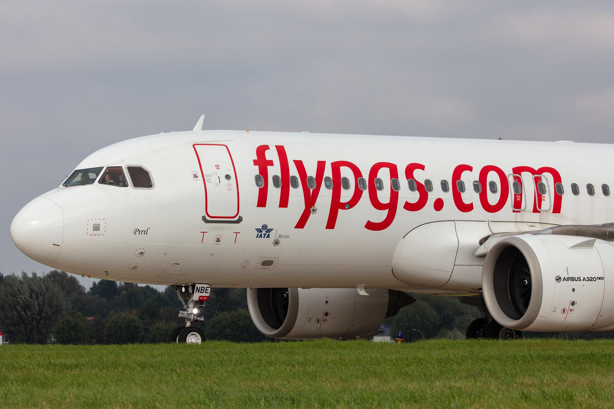 Hamburg Airport: Pegasus Airlines (PC / PGT) |  Airbus A320-251N A20N | TC-NBE | MSN 7380