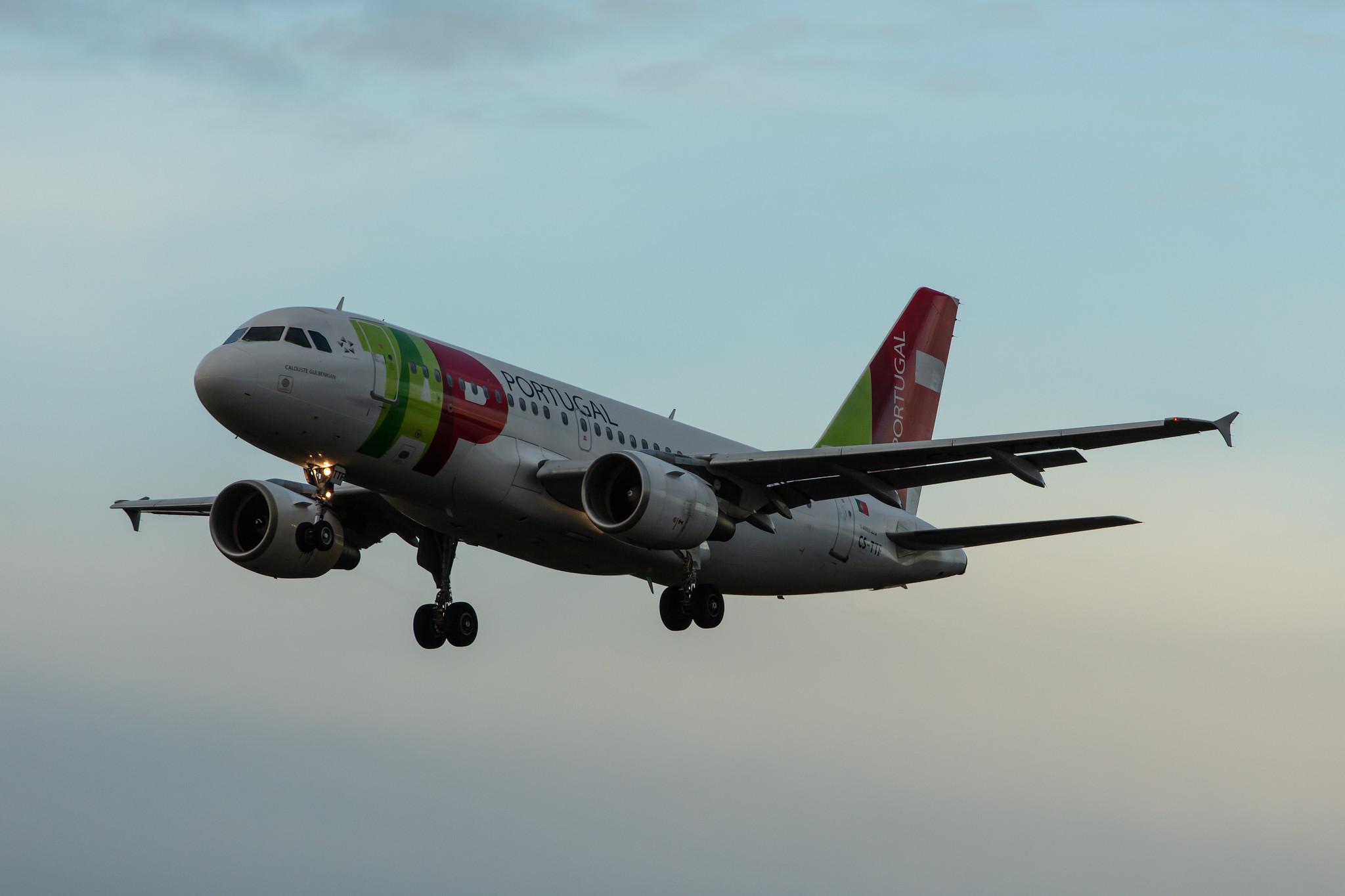 Frankfurt Airport: TAP Air Portugal (TP / TAP) |  Airbus A319-111 A319 | CS-TTF | MSN 0837