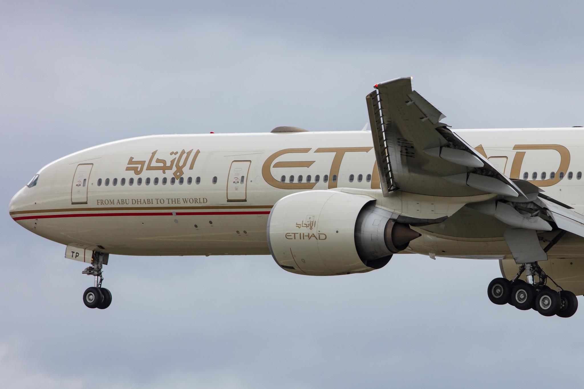 Frankfurt Airport: Etihad Airways (EY / ETD) |  Boeing 777-3FX(ER) B77W | A6-ETP | MSN 41699
