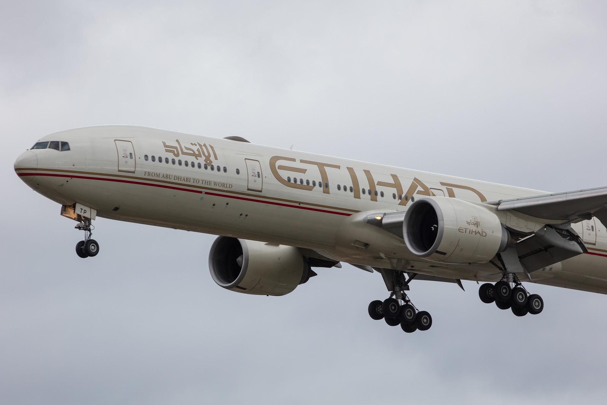 Frankfurt Airport: Etihad Airways (EY / ETD) |  Boeing 777-3FX(ER) B77W | A6-ETP | MSN 41699