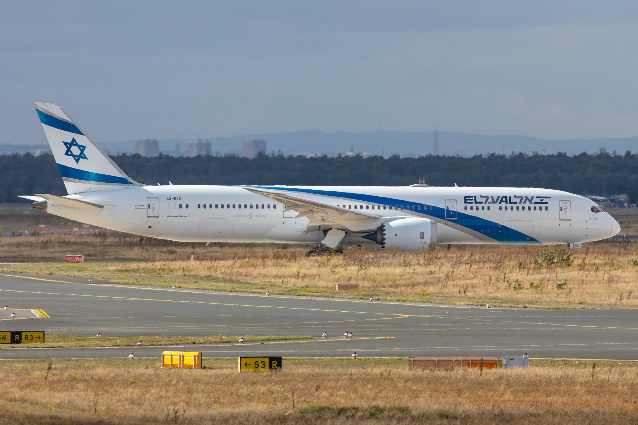 Frankfurt Airport: El Al Israel Airlines (LY / ELY) | Operator: El Al |  Boeing 787-9 Dreamliner B789 | 4X-EDE | MSN 63393