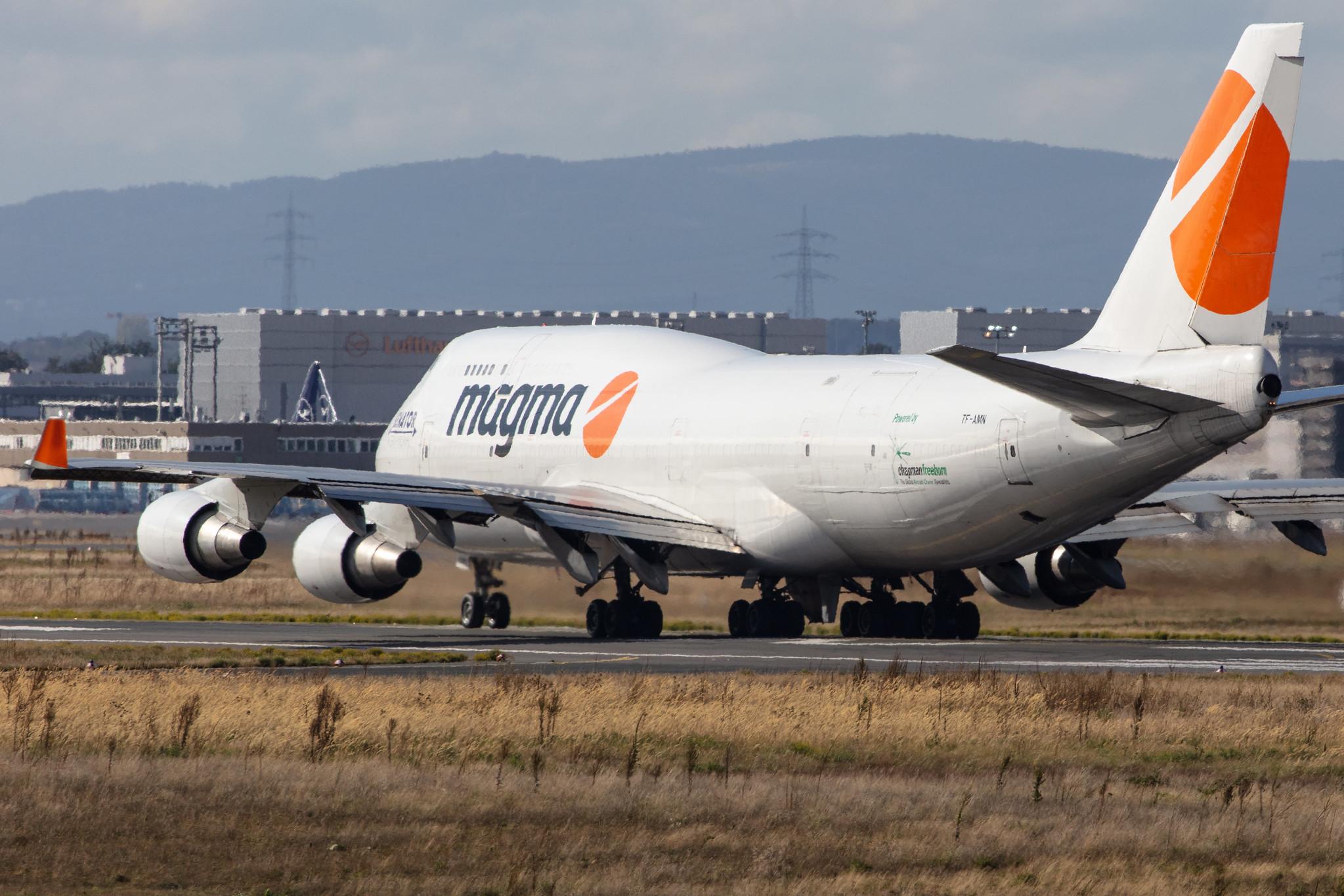 Frankfurt Airport: Magma Aviation (CC / ABD) | Operator: Air Atlanta Icelandic |  Boeing 747-4F6(BDSF) B744 | TF-AMN | MSN 27602