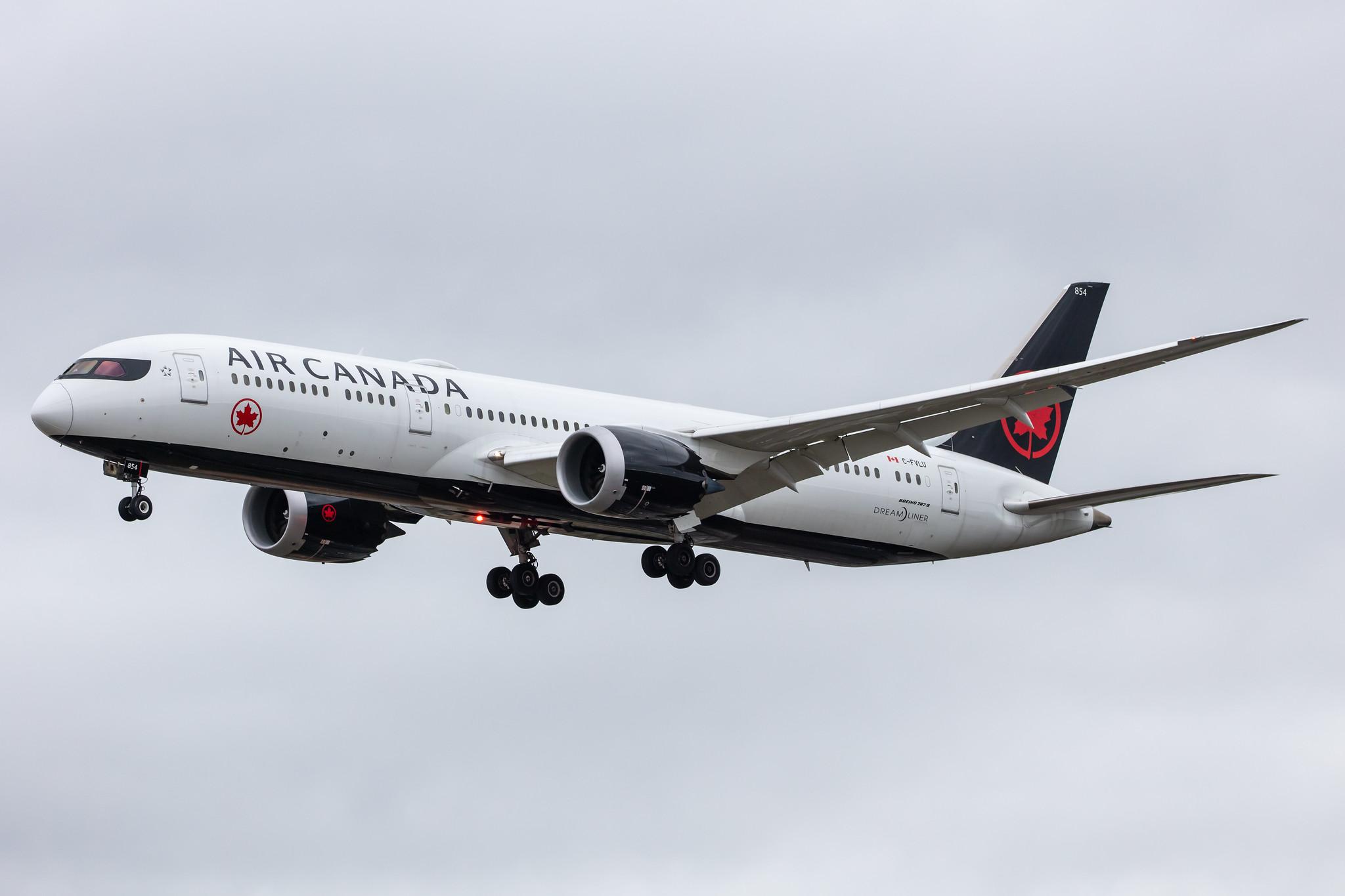 Frankfurt Airport: Air Canada (AC / ACA) |  Boeing 787-9 Dreamliner B789 | C-FVLU | MSN 38360