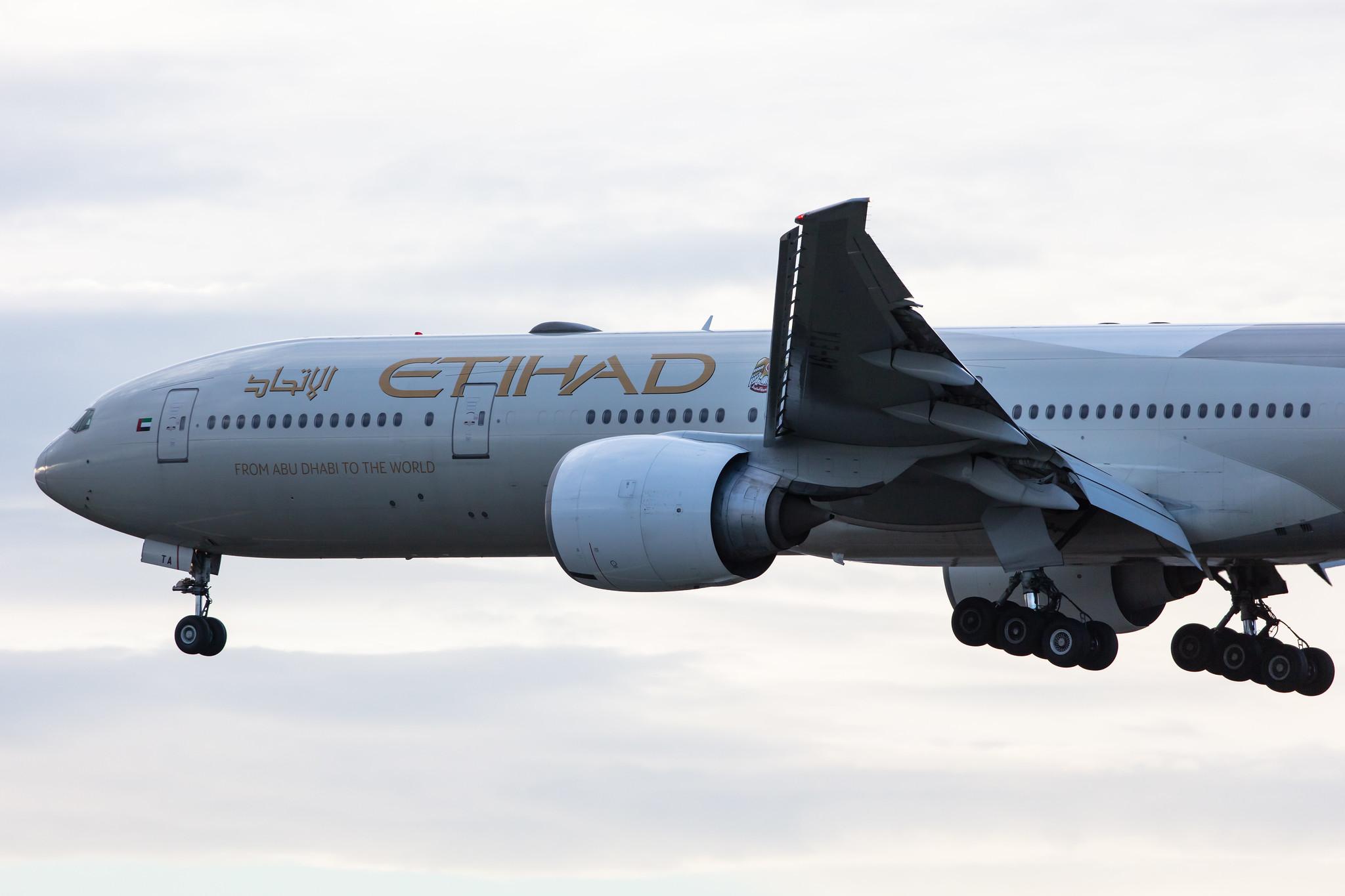 Frankfurt Airport: Etihad Airways (EY / ETD) |  Boeing 777-3FX(ER) B77W | A6-ETA | MSN 34597