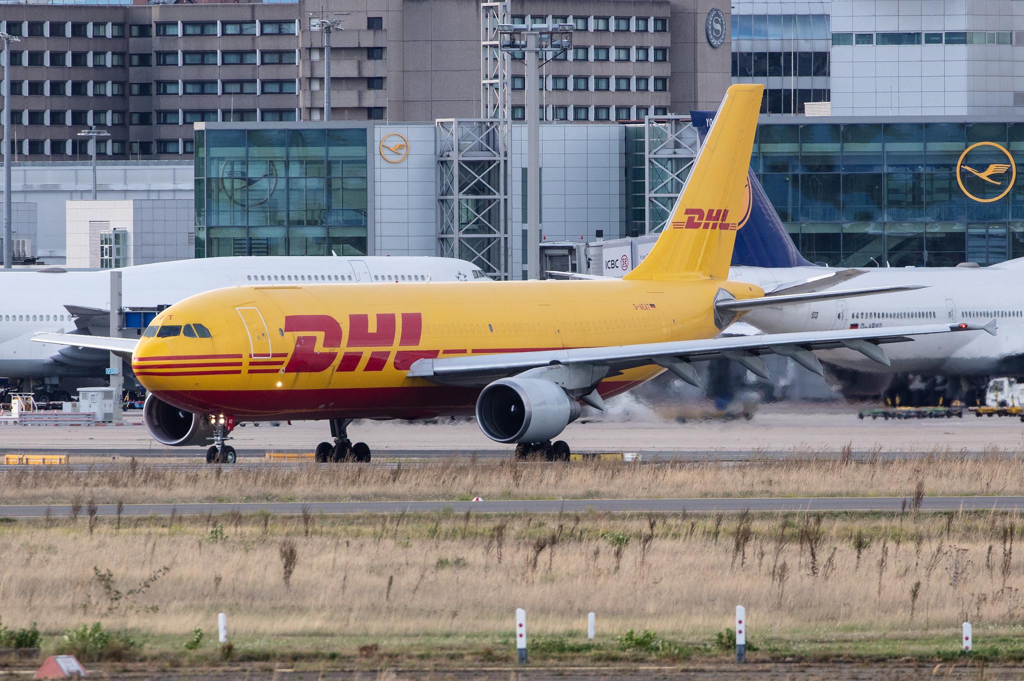 Frankfurt Airport: DHL (D0 / DHK) | Operator: European Air Transport |  Airbus A300B4-622R(F) A306 | D-AEAT | MSN 740