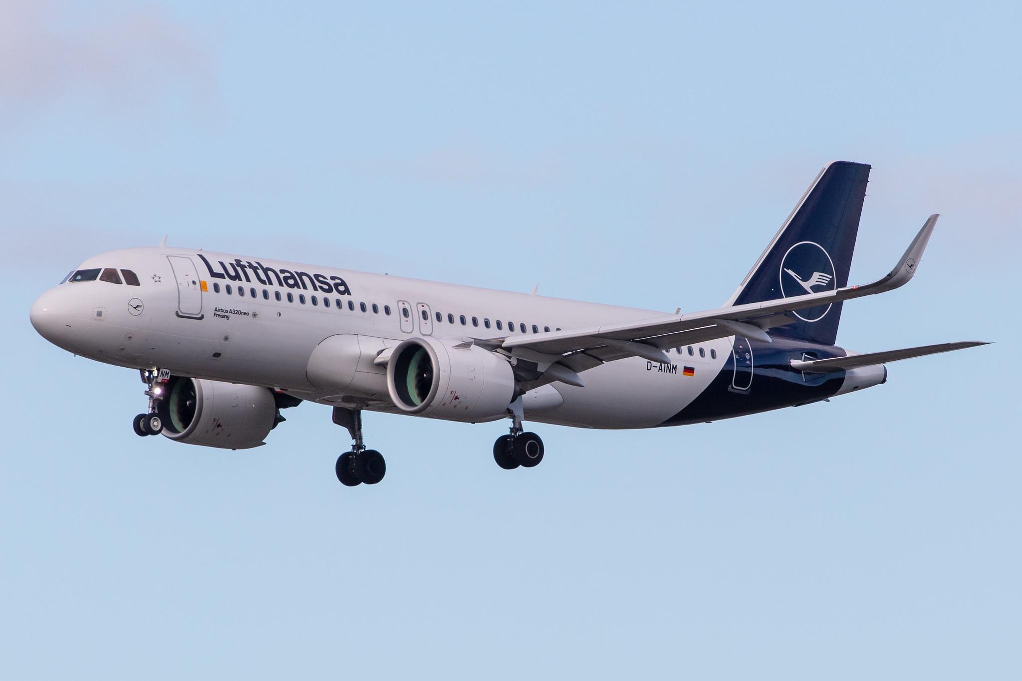 Frankfurt Airport: Lufthansa (LH / DLH) |  Airbus A320-271N A20N | D-AINM | MSN 8456