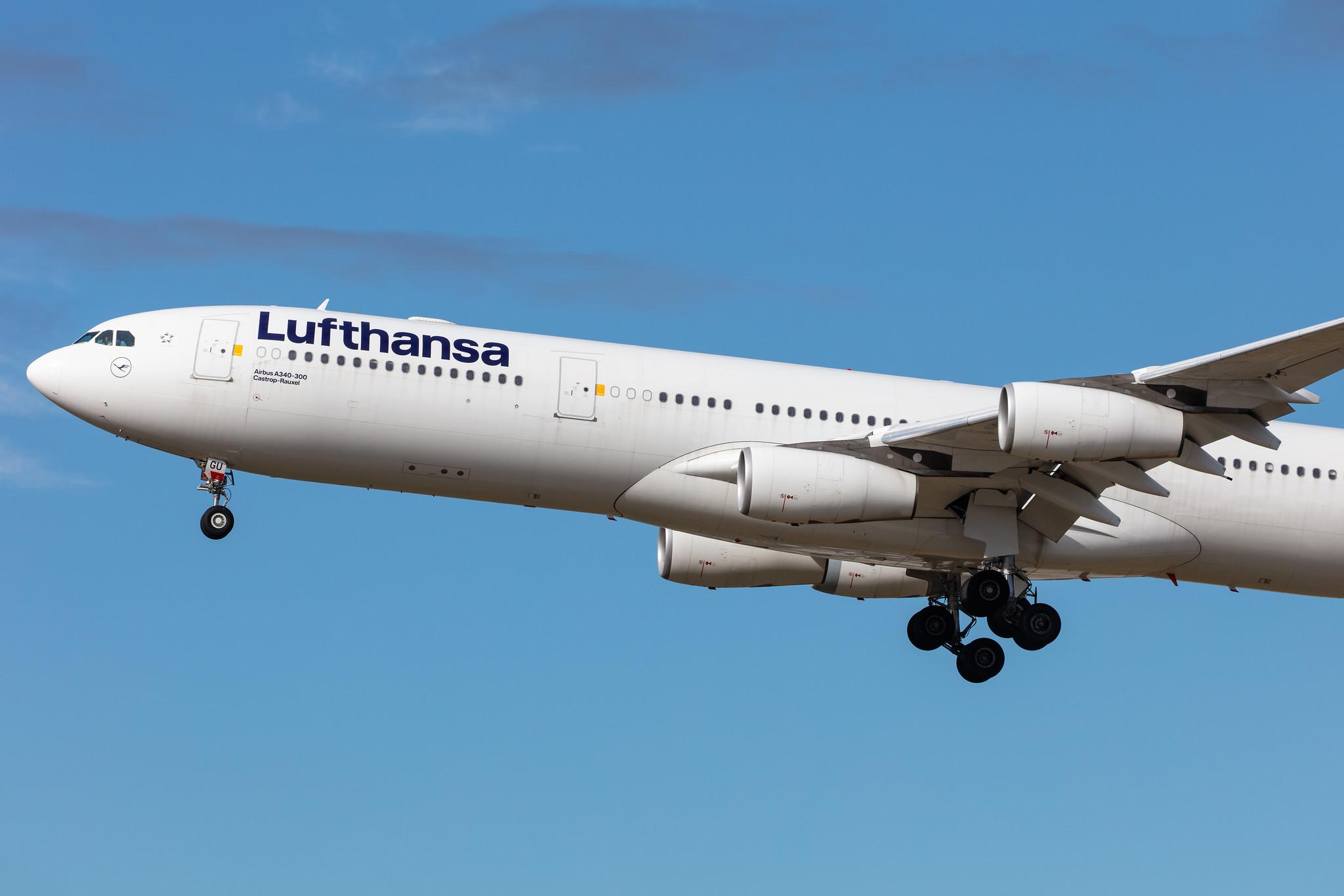 Frankfurt Airport: Lufthansa (LH / DLH) |  Airbus A340-313 A343 | D-AIGU | MSN 0321