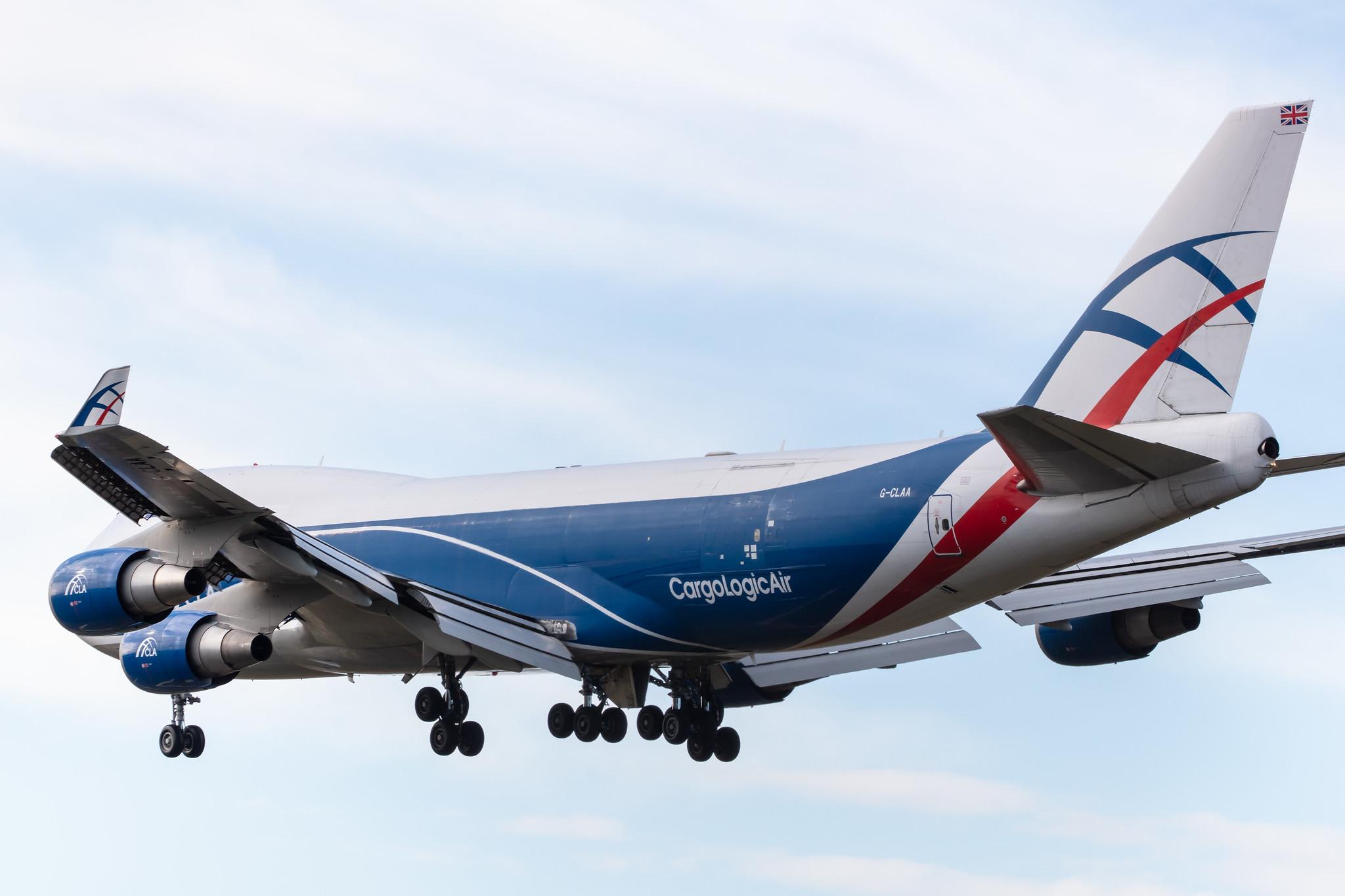 Frankfurt Airport: CargoLogicAir (P3 / CLU) |  Boeing 747-446F B744 | G-CLAA | MSN 33749