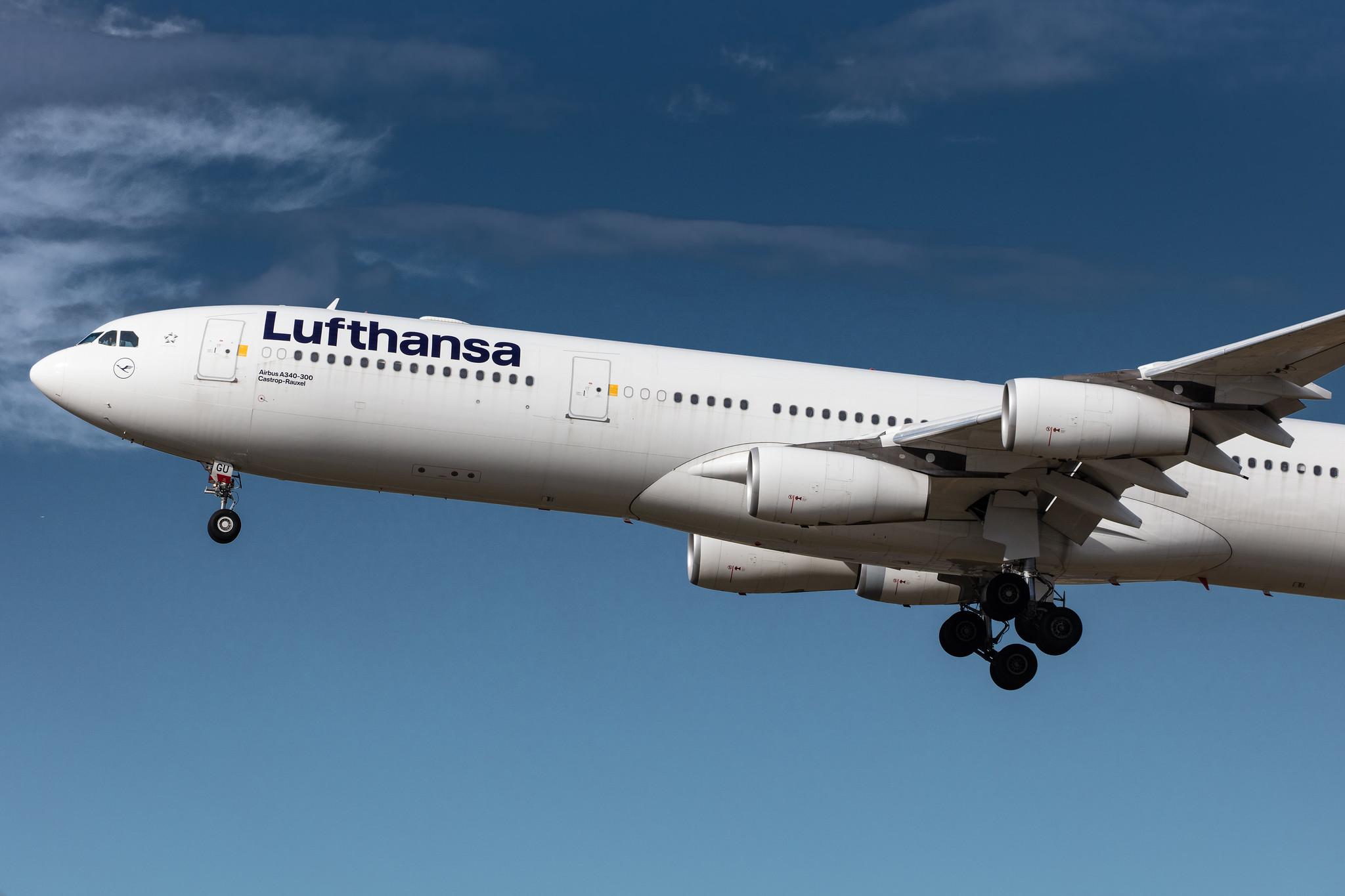 Frankfurt Airport: Lufthansa (LH / DLH) |  Airbus A340-313 A343 | D-AIGU | MSN 0321