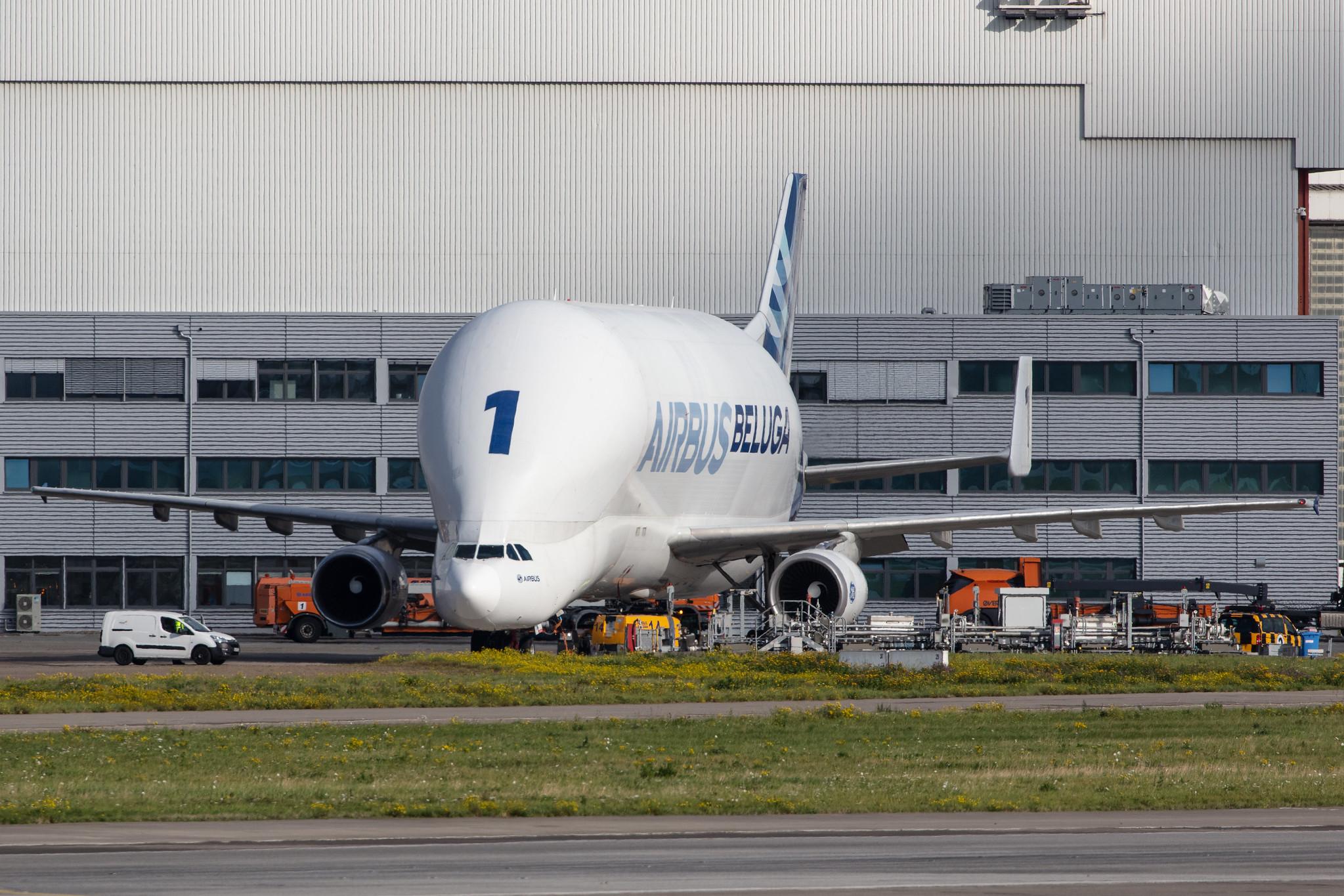 Hamburg Finkenwerder: Airbus Transport International (4Y / BGA) |  Airbus A300-608ST Beluga A3ST | F-GSTA | MSN 655