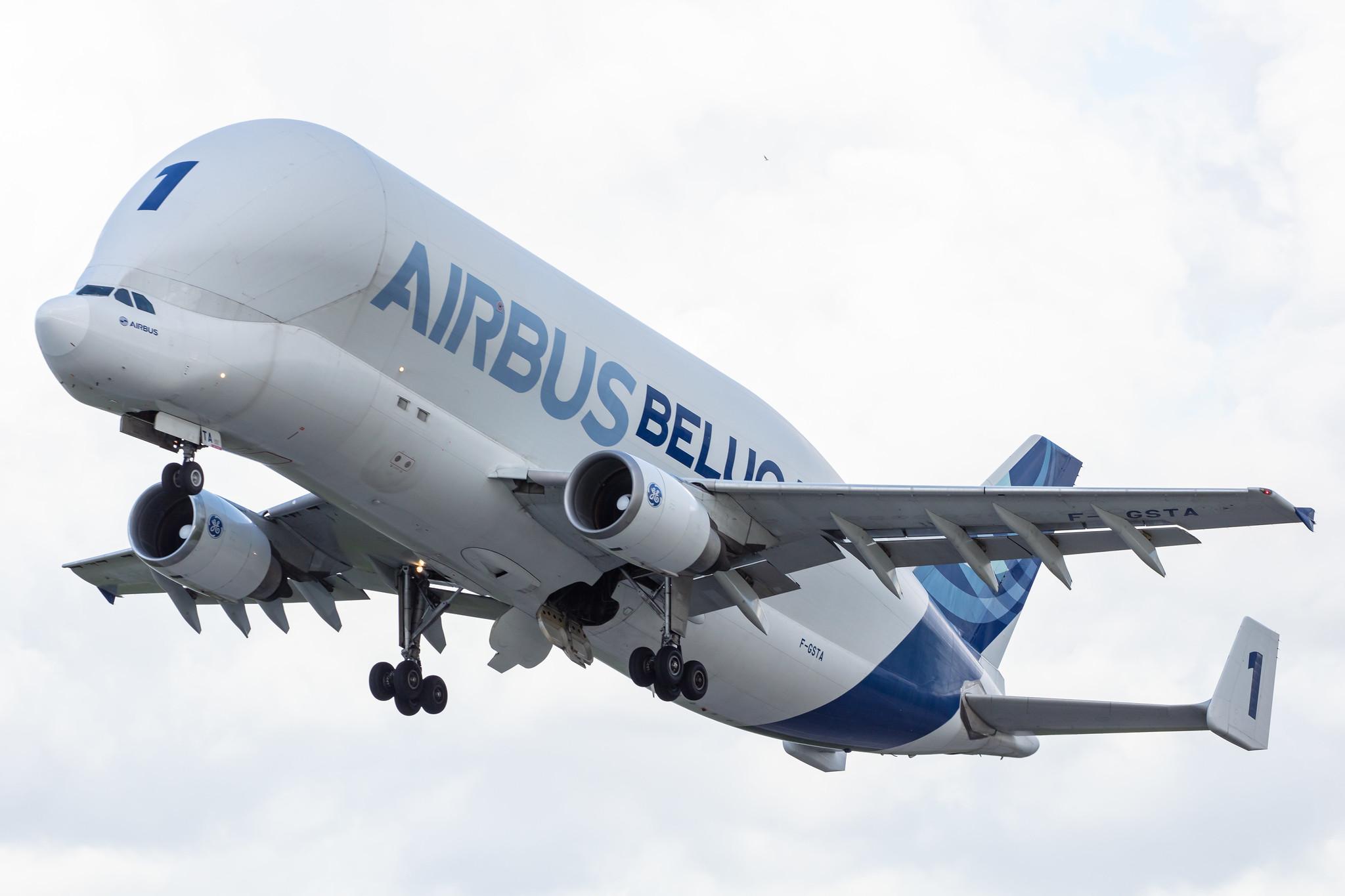 Hamburg Finkenwerder: Airbus Transport International (4Y / BGA) |  Airbus A300-608ST Beluga A3ST | F-GSTA | MSN 655