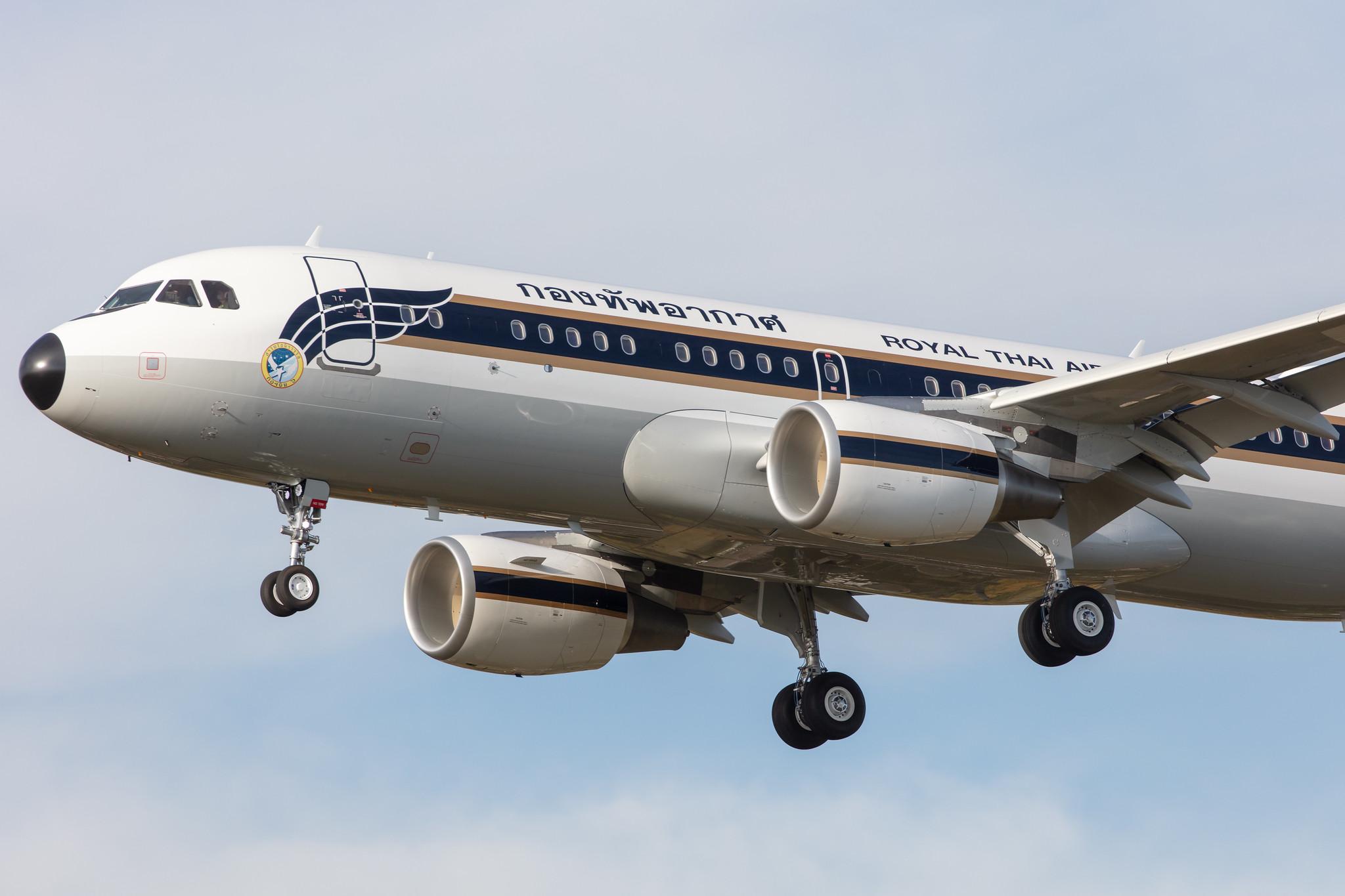 Hamburg Airport: Royal Thai Air Force |  Airbus A320-214(CJ)(WL) Prestige A320 | F-WJKH (HS-TYW) | MSN 9313