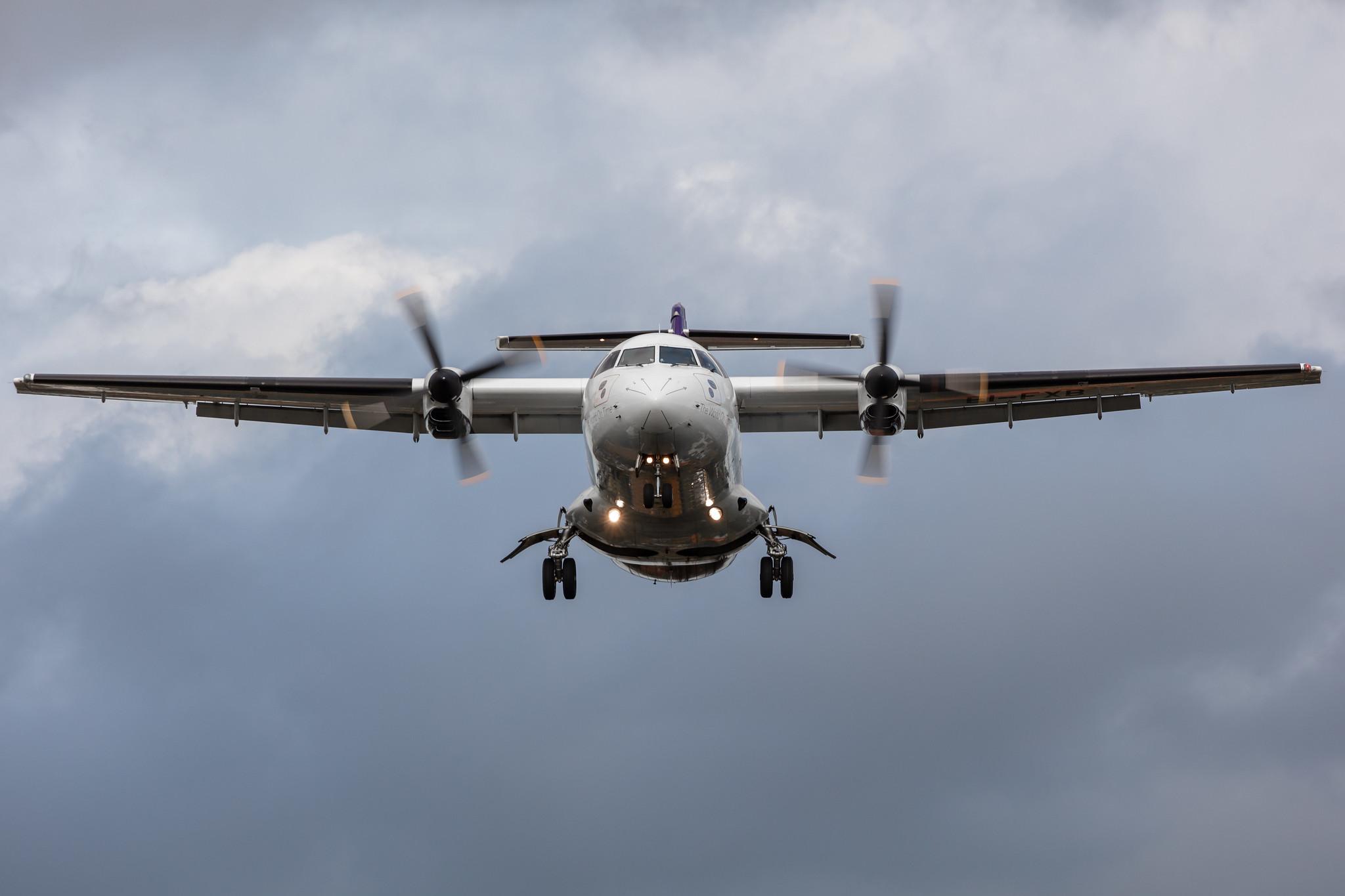 Hamburg Airport: FedEx (FX / FDX) | Operator: ASL Airlines Ireland |  ATR 42-300(F) AT43 | EI-FXB | MSN 0243